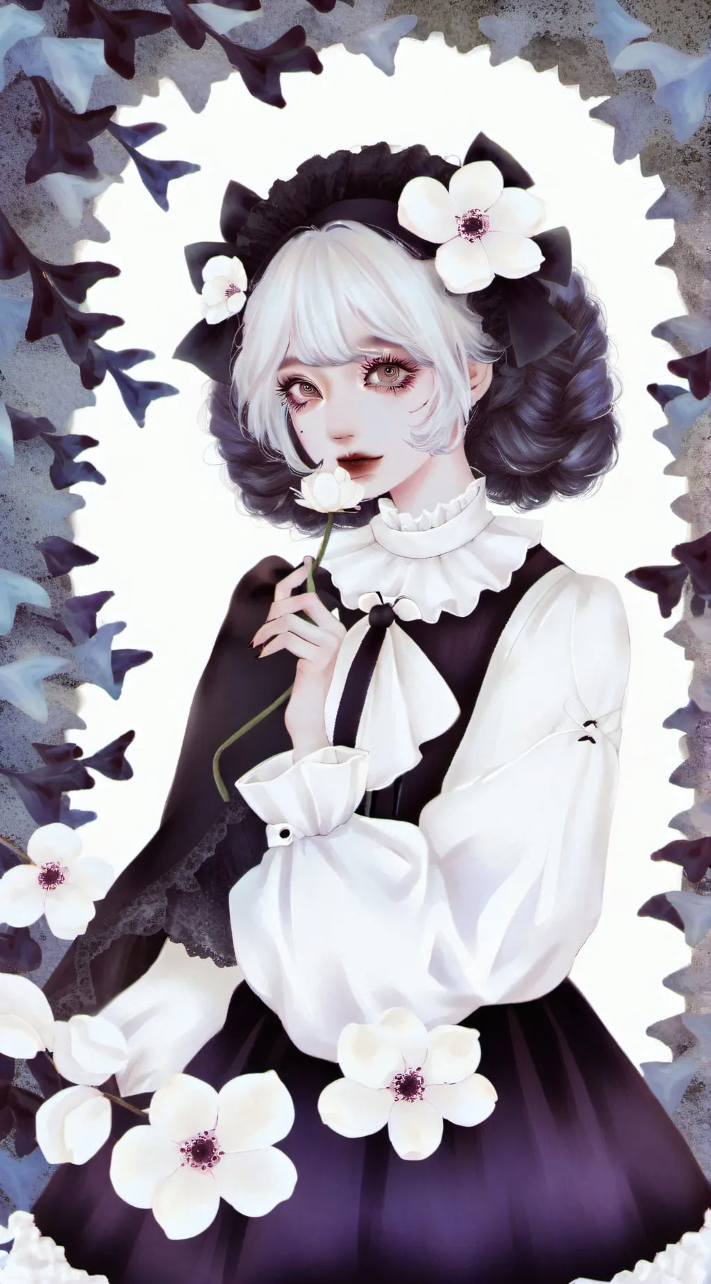 ai character: LOVE background