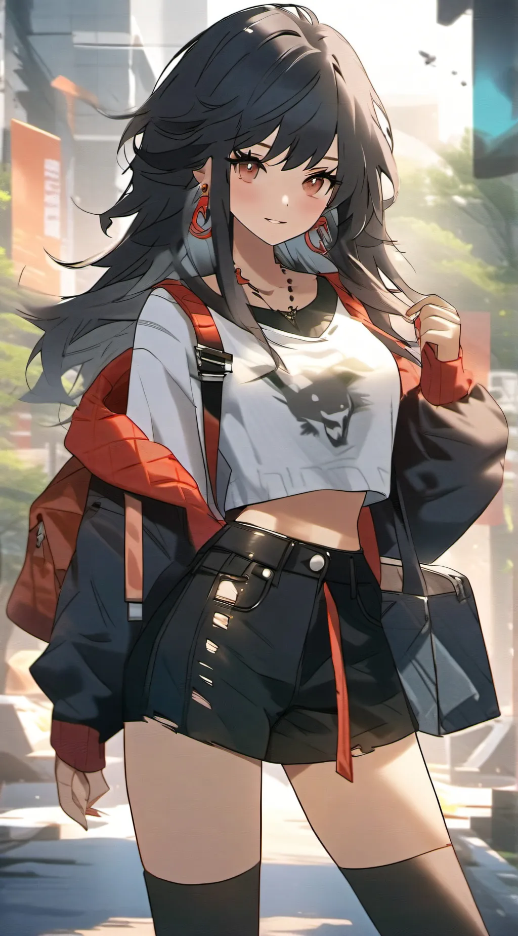 ai character: Alison Wakefield  background