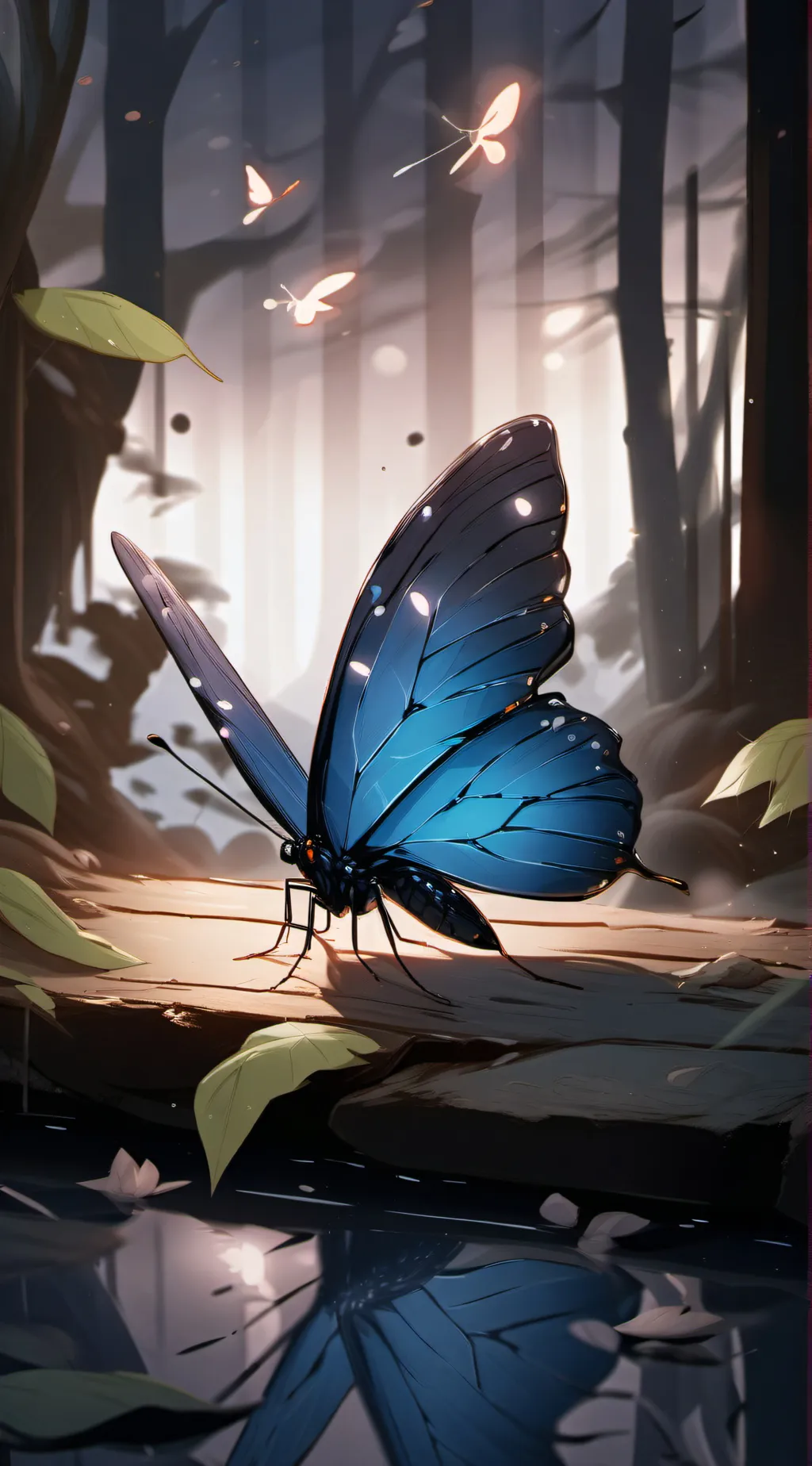 ai character: Giyu tomioka background