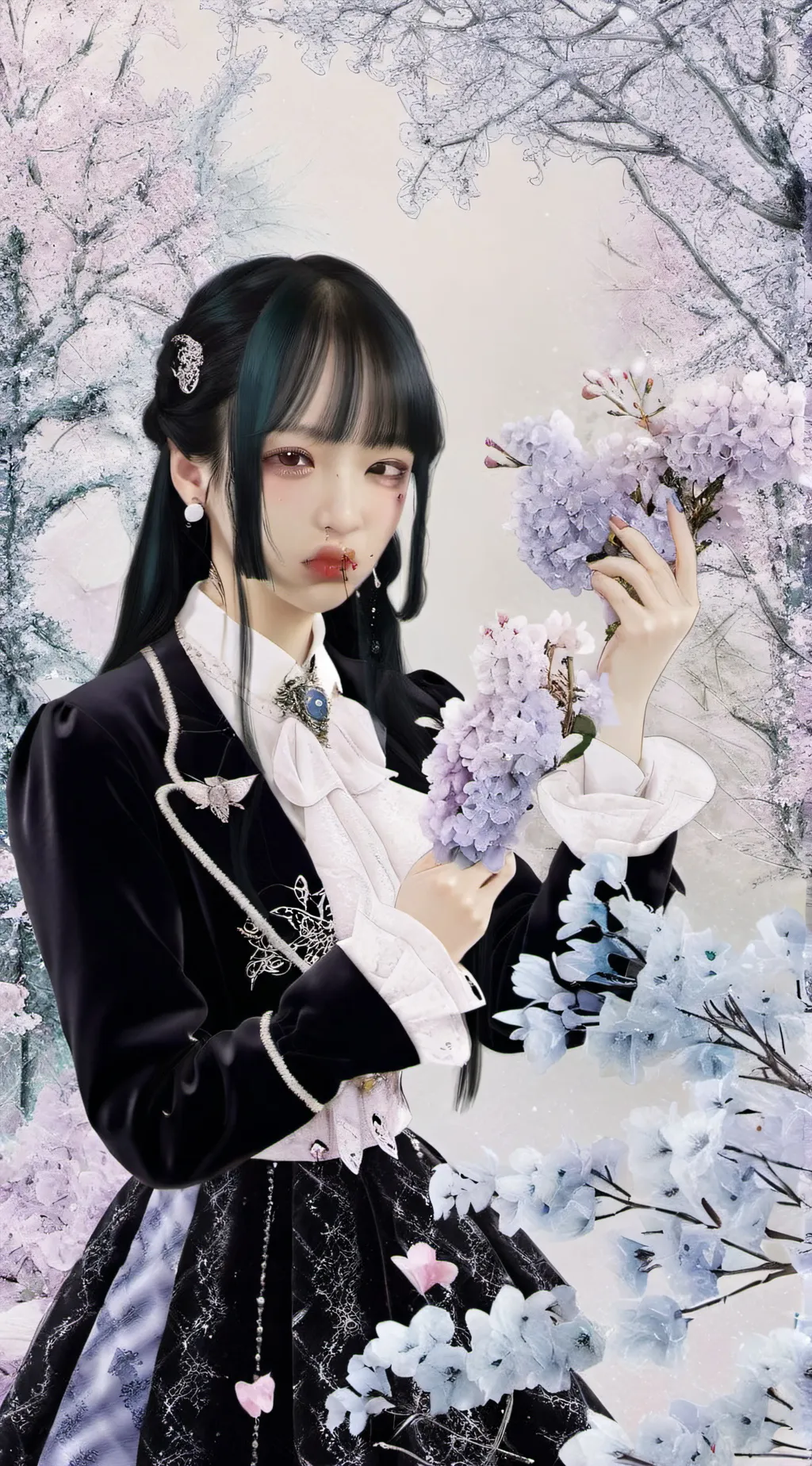 ai character: sad roblox story background