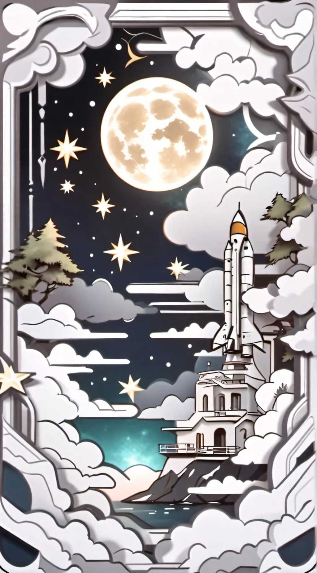 ai character: Sarah x john b background