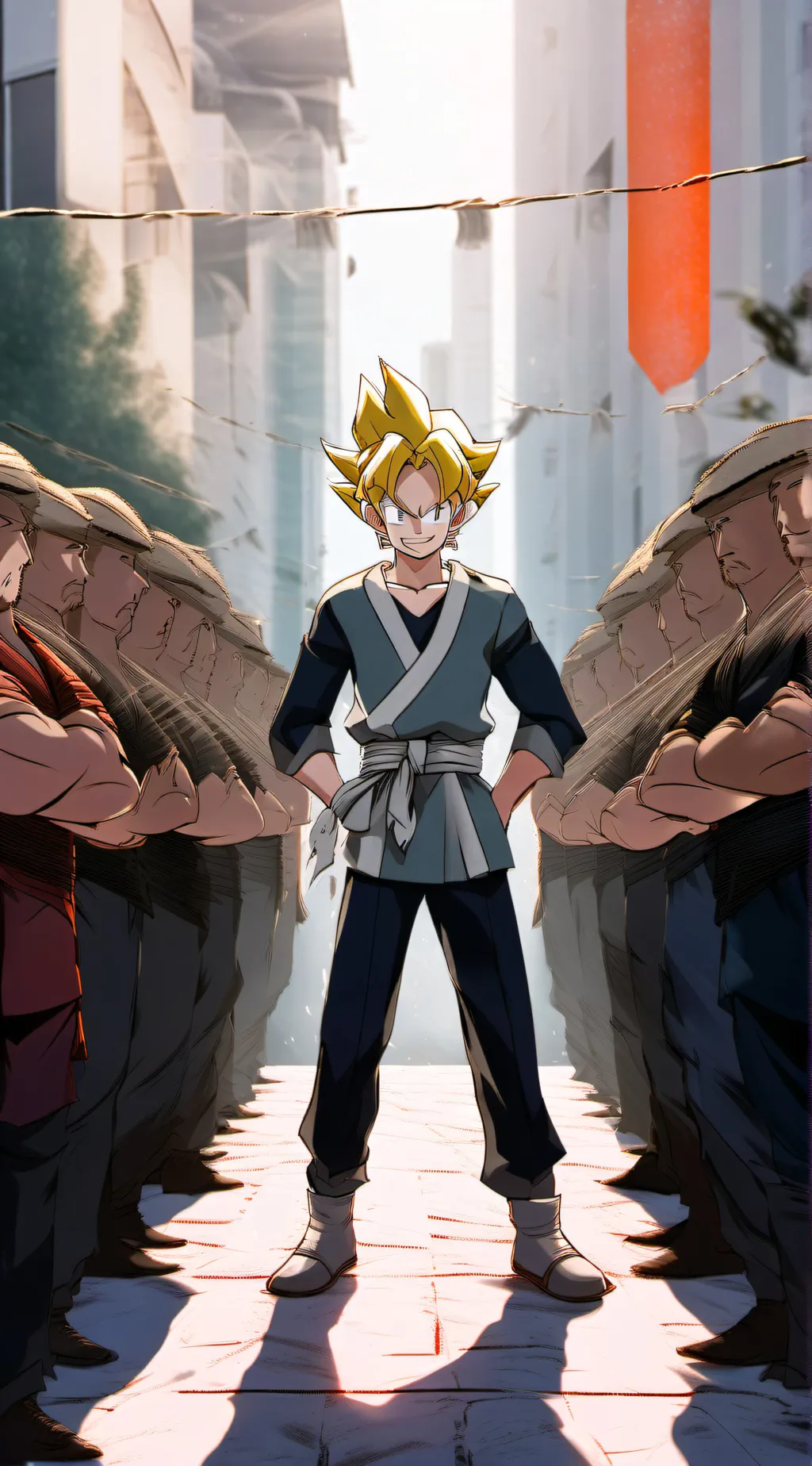 ai character: goten background