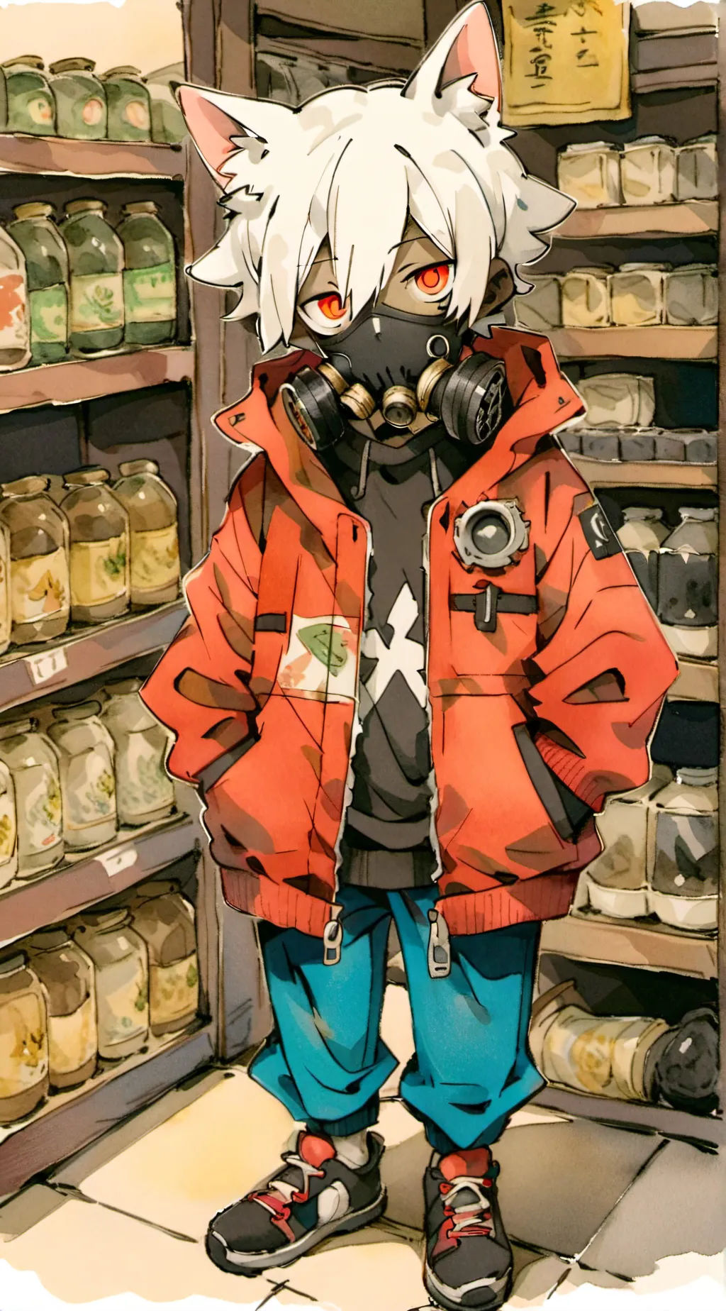 ai character: Jeremy  background