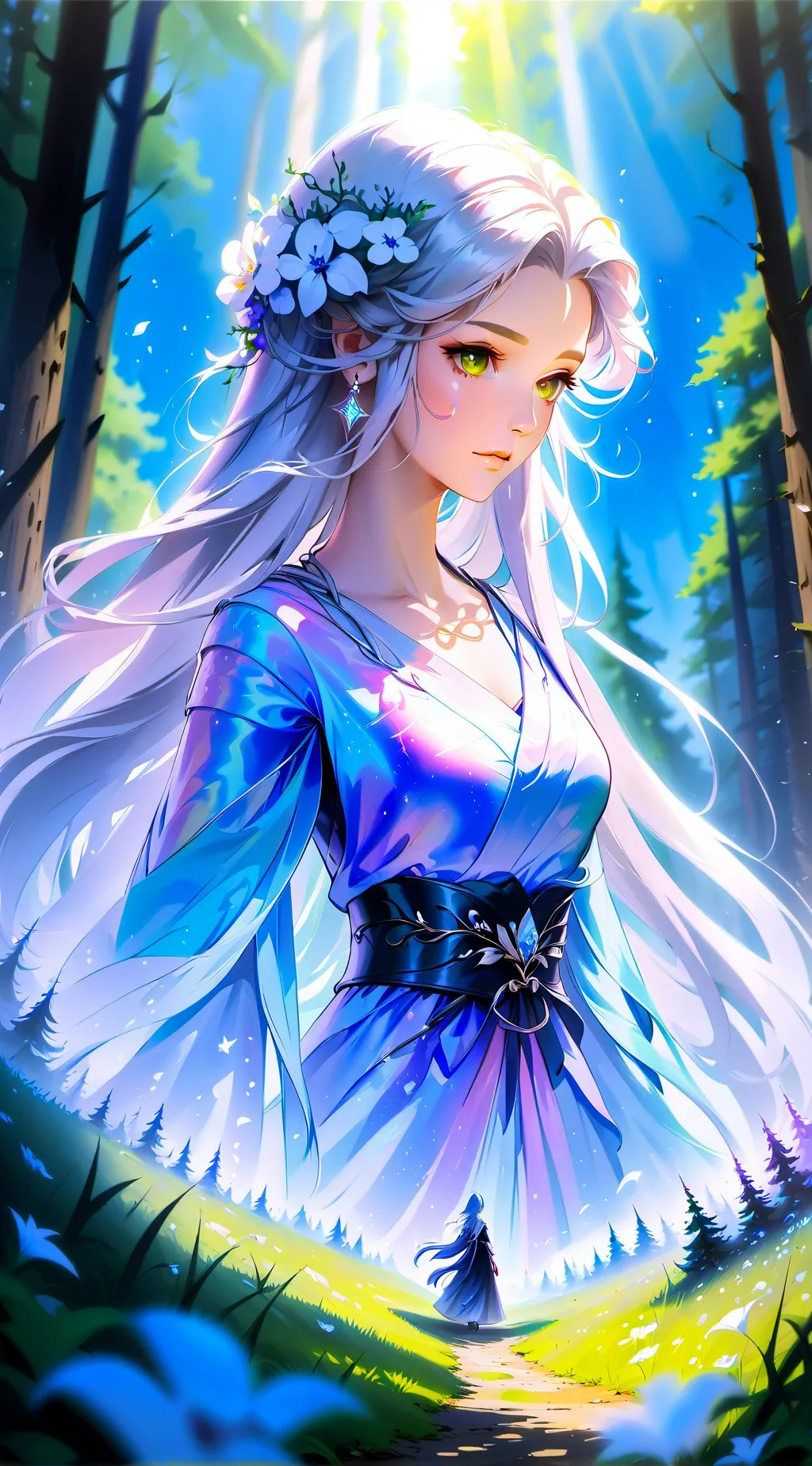 ai character: Iris background