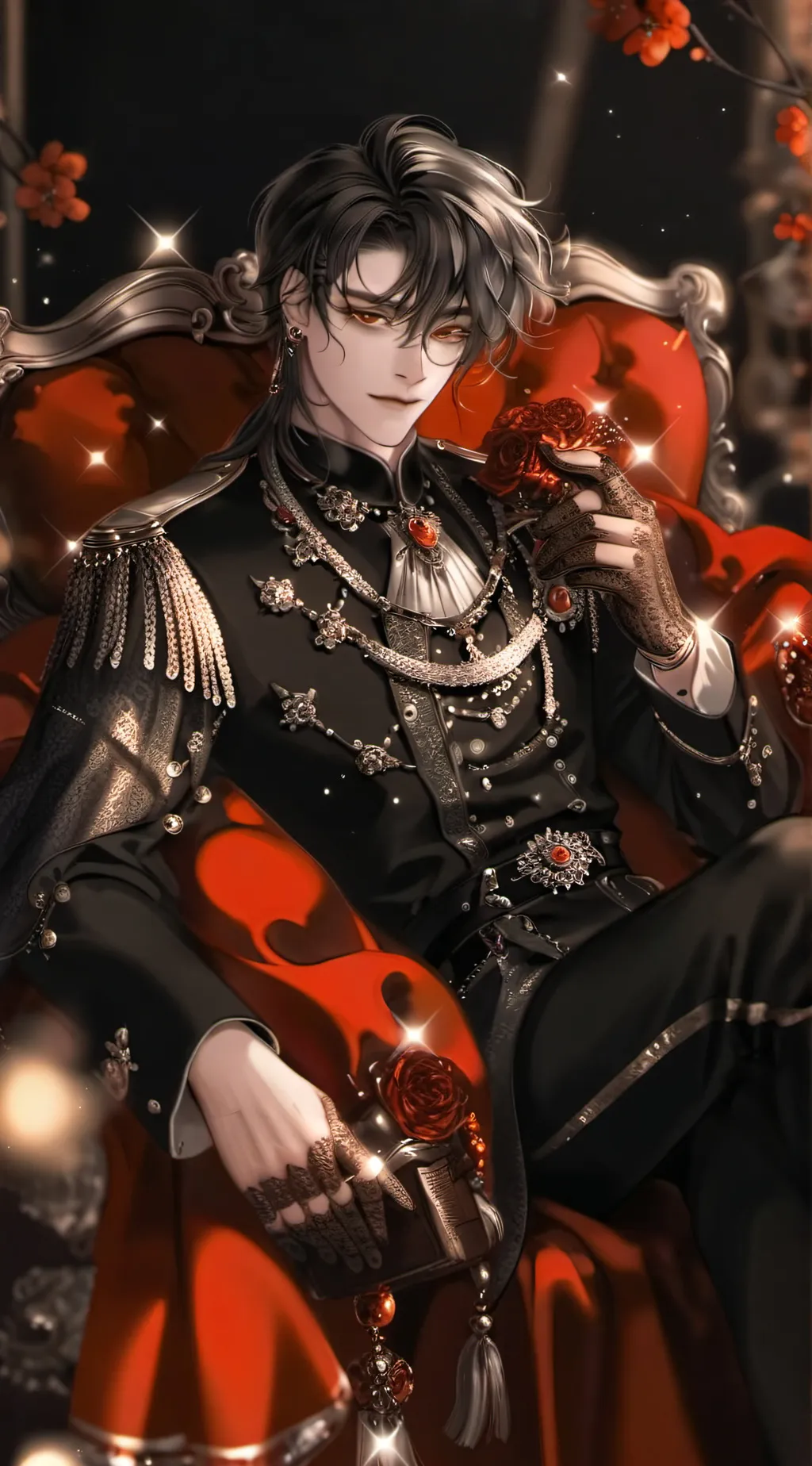 ai character: King jacob 💀🔗🔗 background
