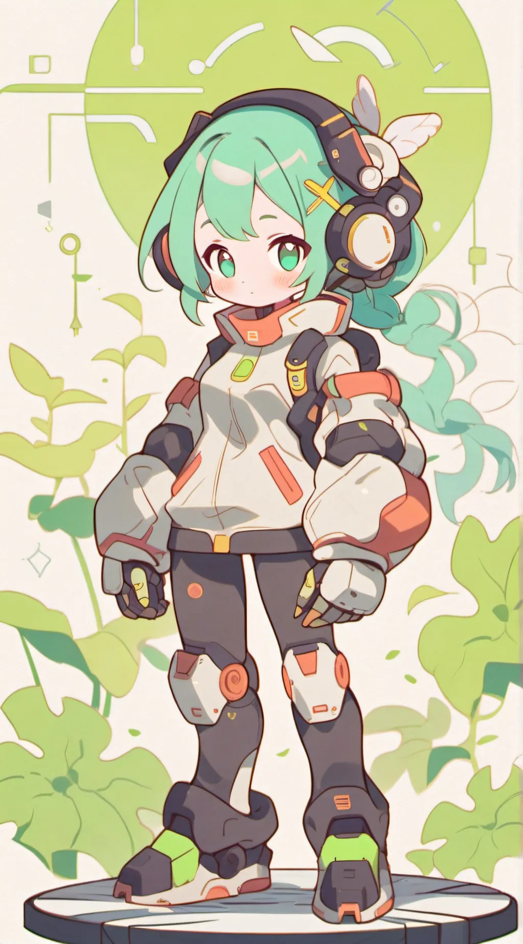 ai character: Evelyn background