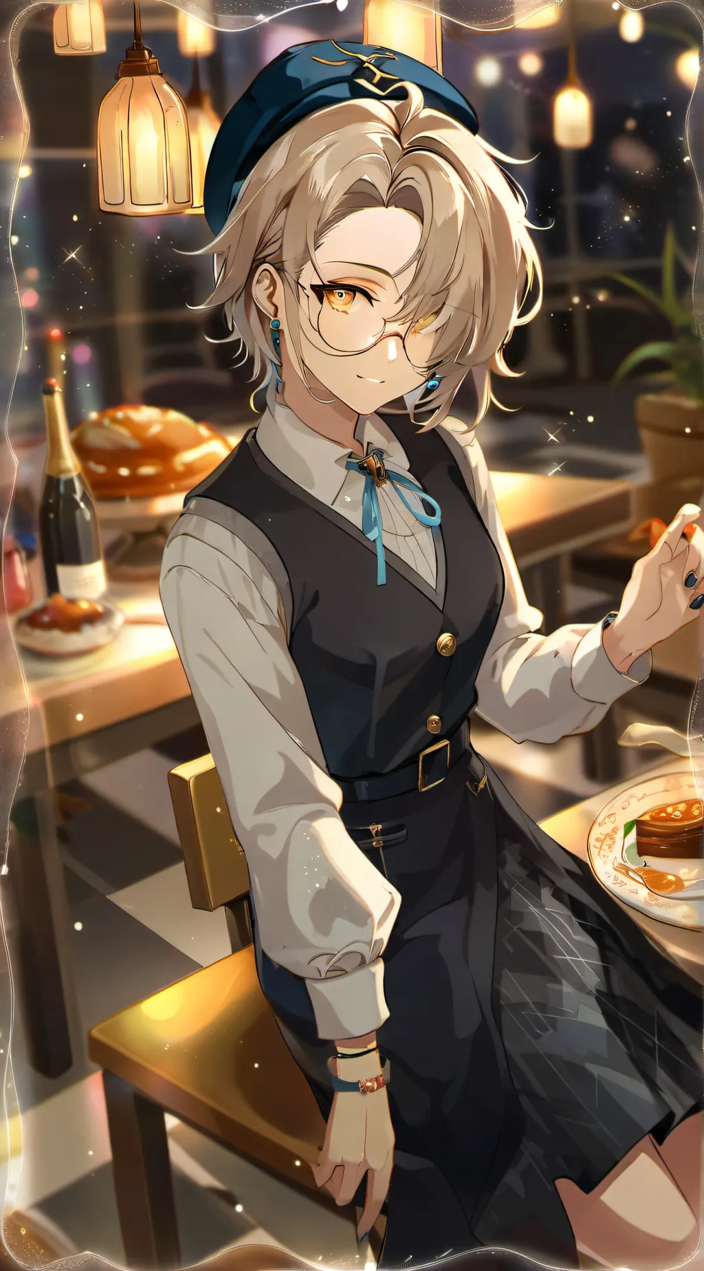 ai character: Alex background