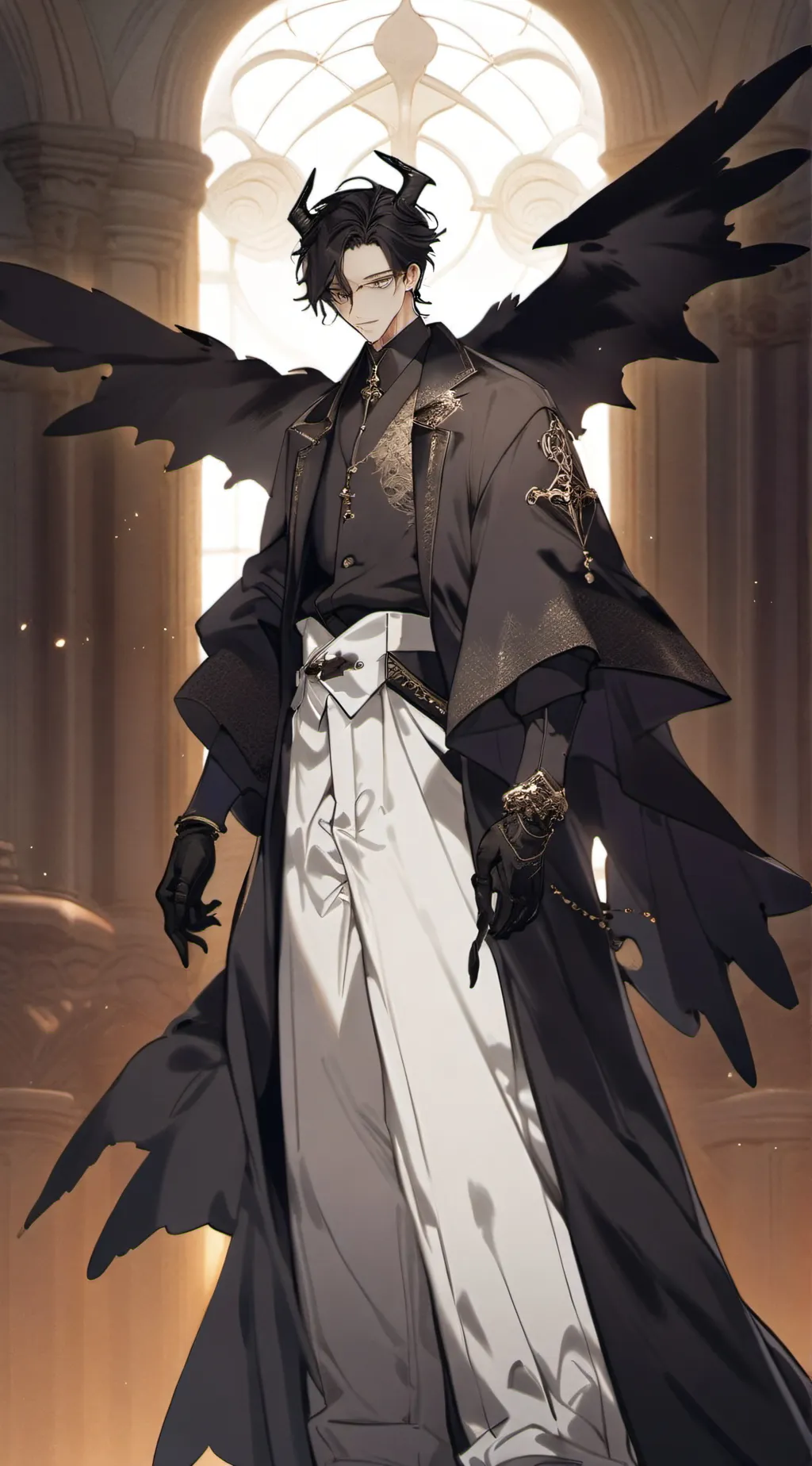 ai character: angelo  background