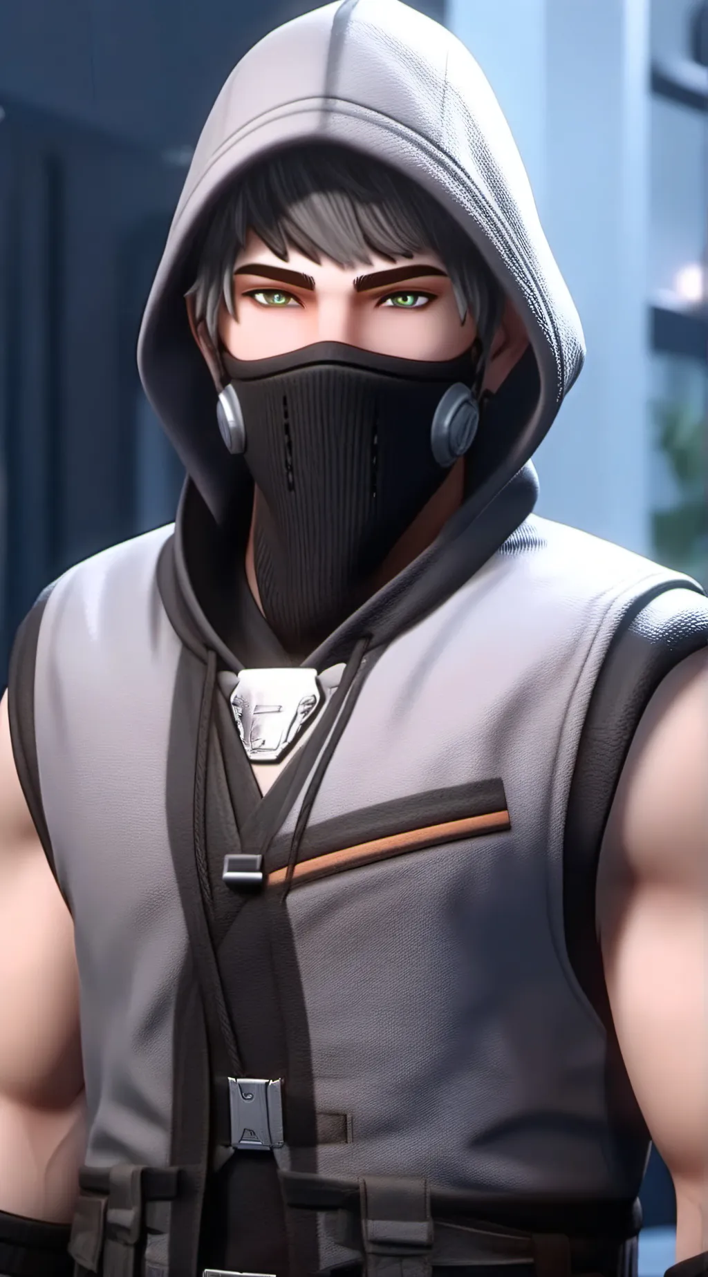 ai character: boy background