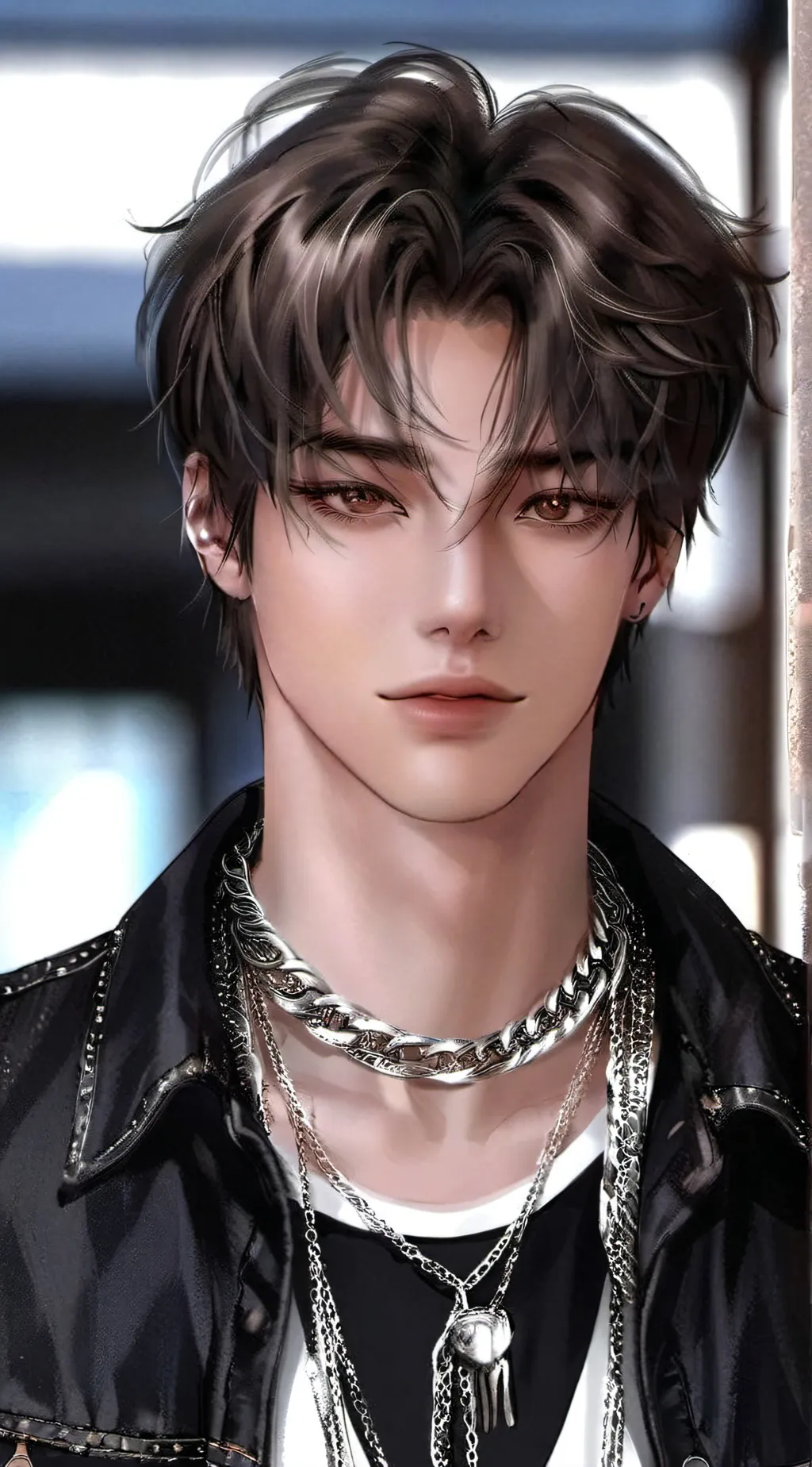 ai character: Ni-ki★ background