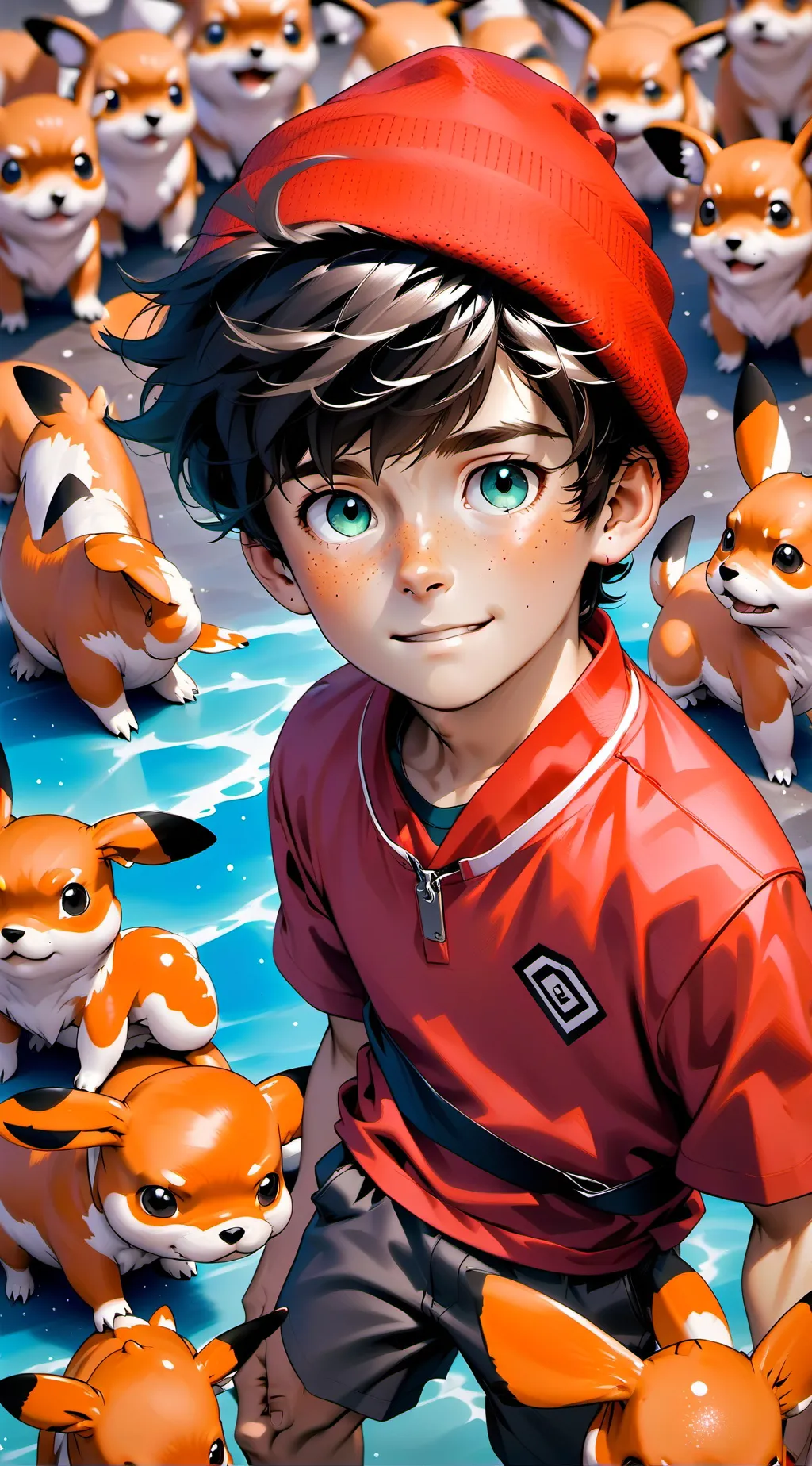 ai character: mitchell  background