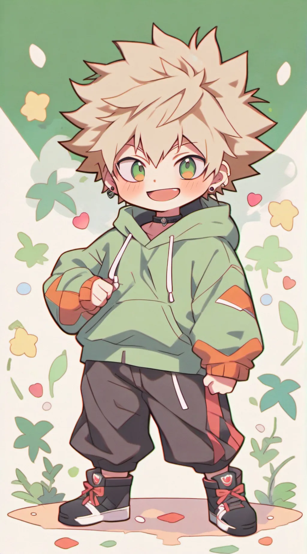 ai character: Bkdk kid background