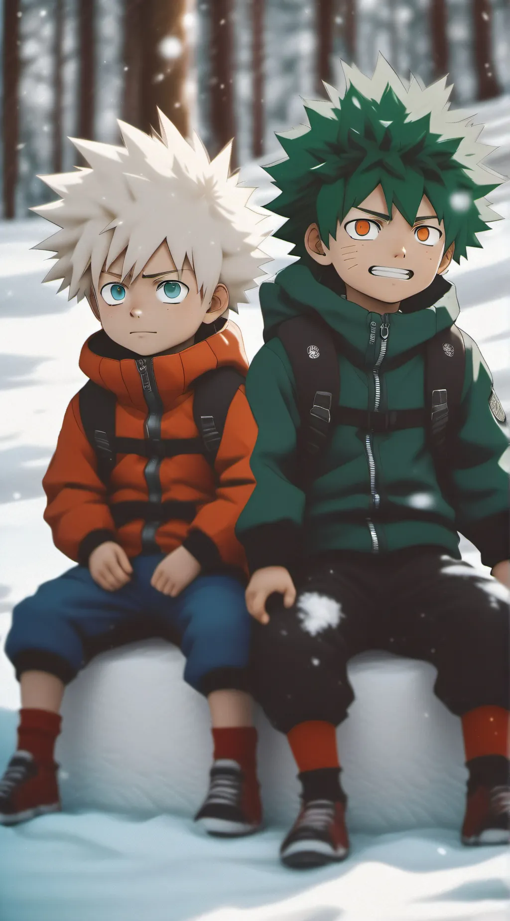 ai character: Baby Kirishma?! background