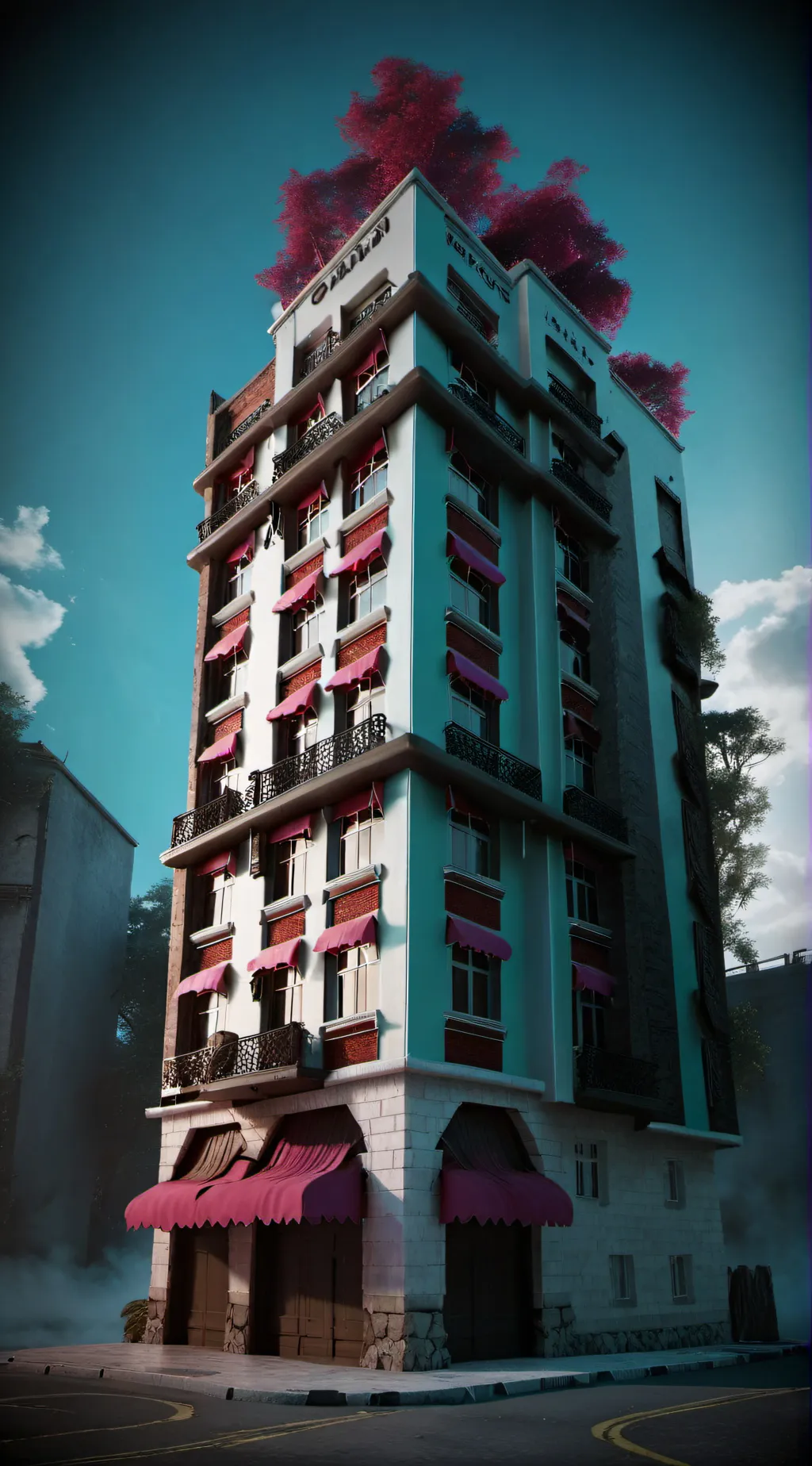 ai character: Hazbin hotel~ background