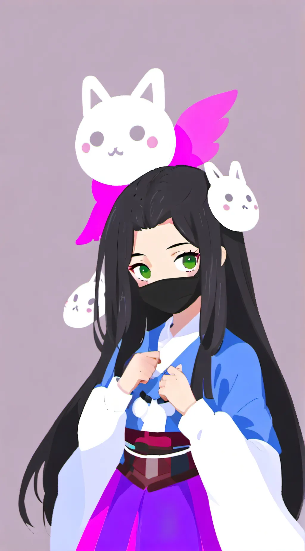 ai character: -demon slayer- background