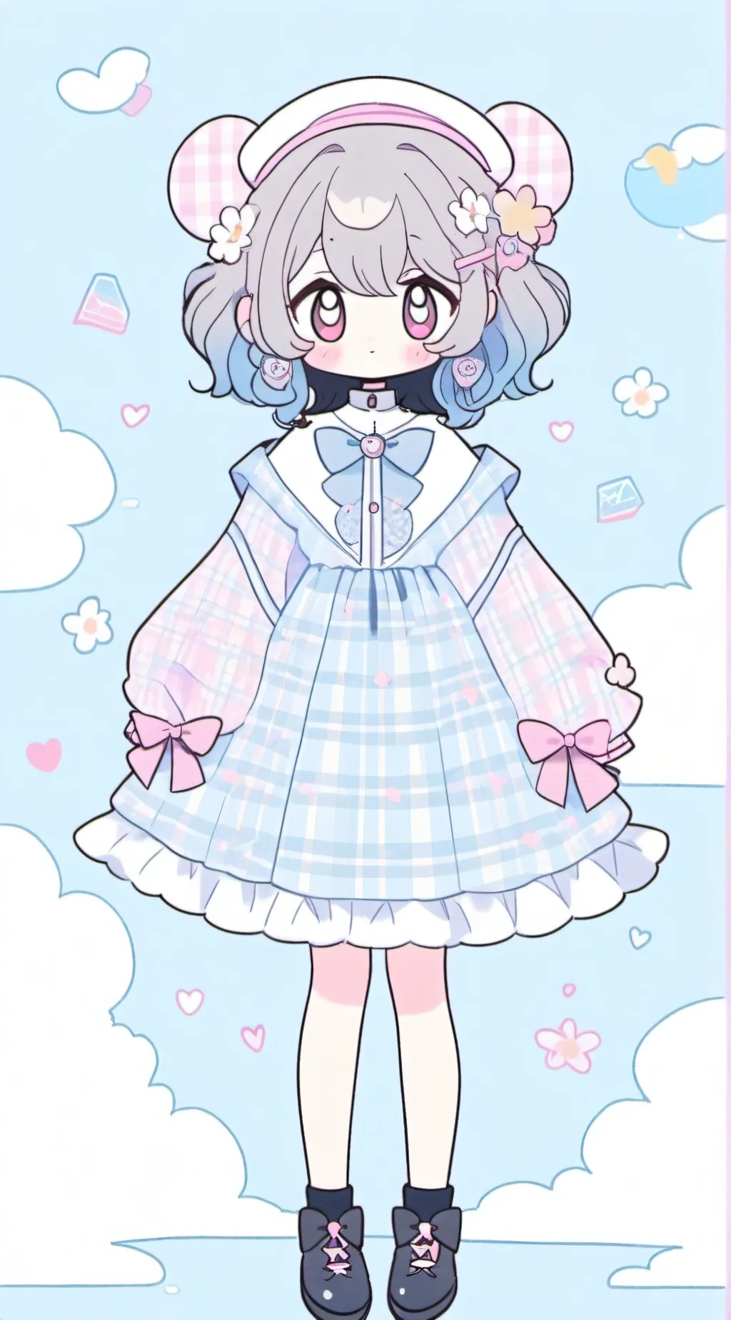 ai character: Lily  background