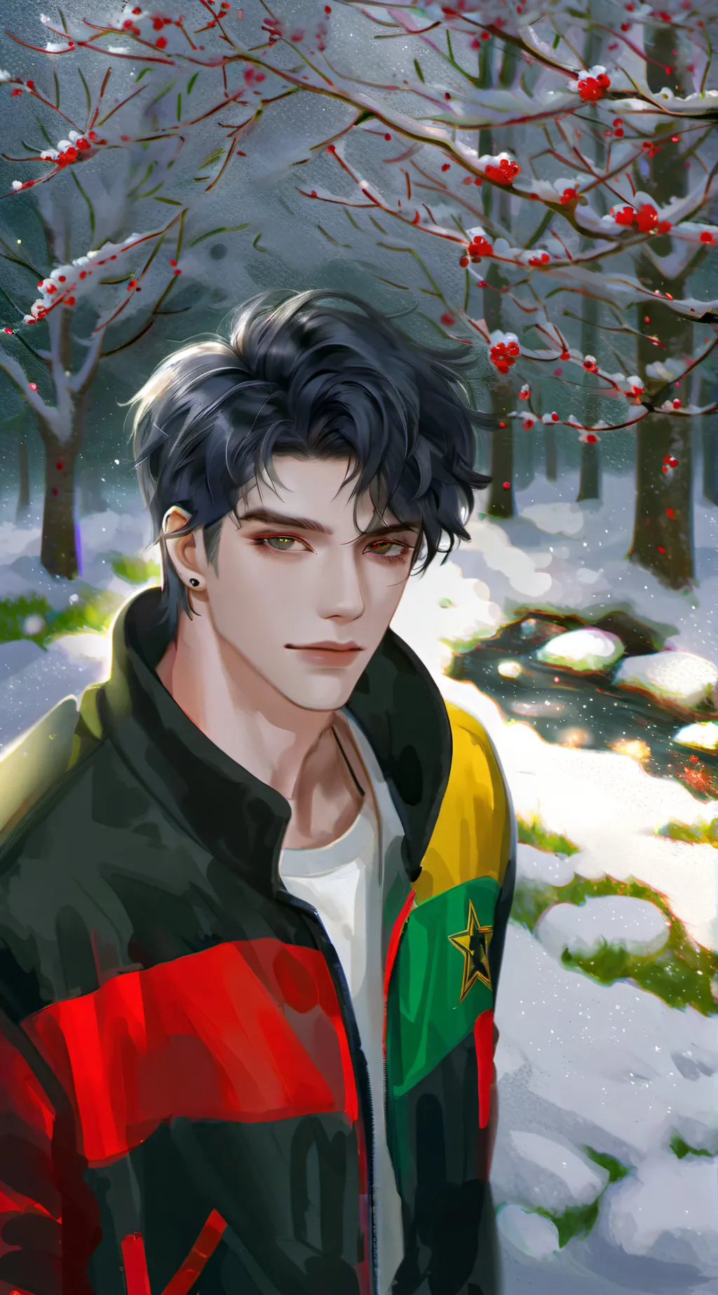 ai character: giyu  background