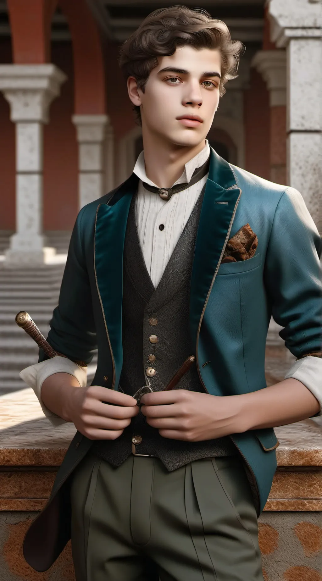 ai character: Théodore Nott background