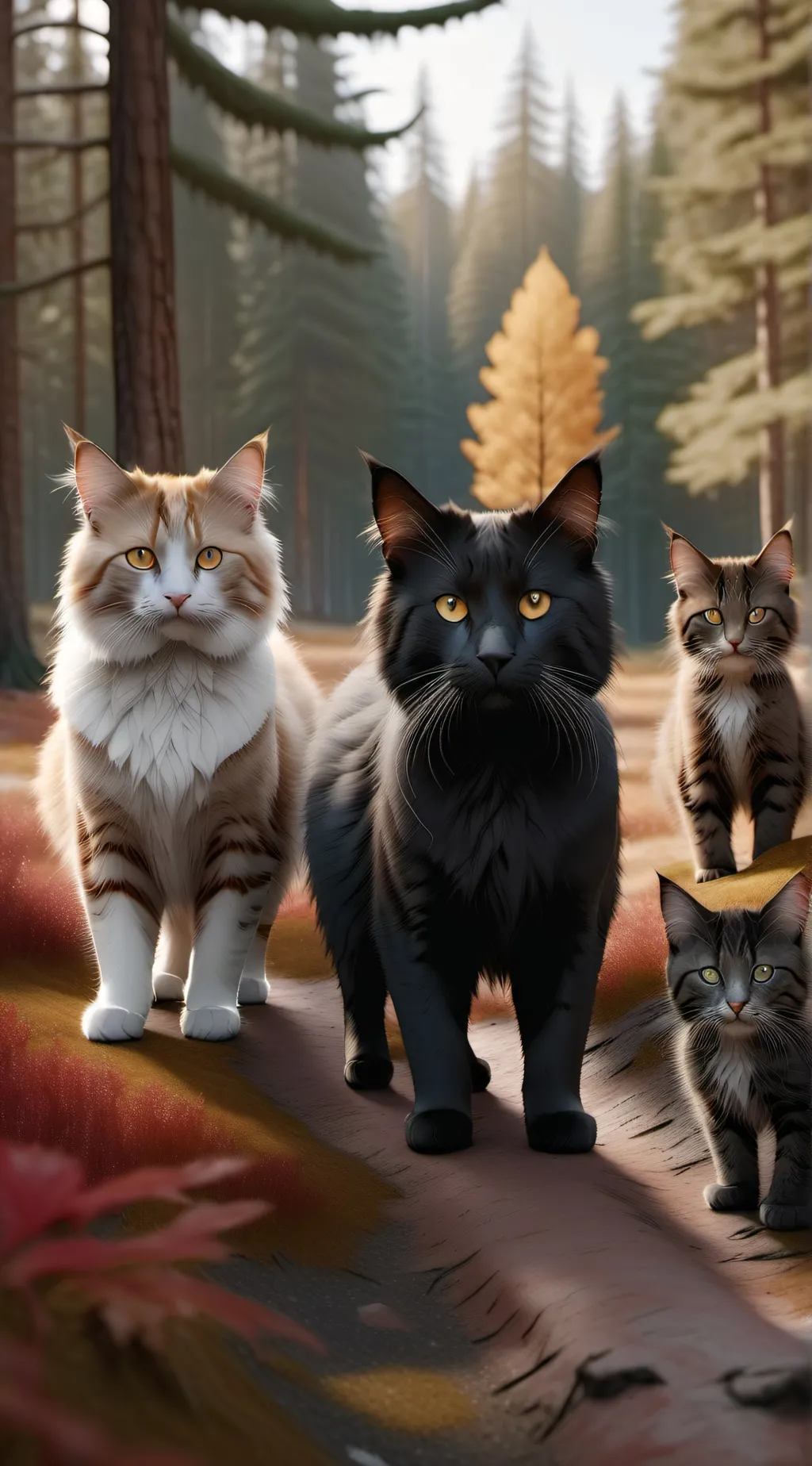 ai character: Thunderclan rp!!  background