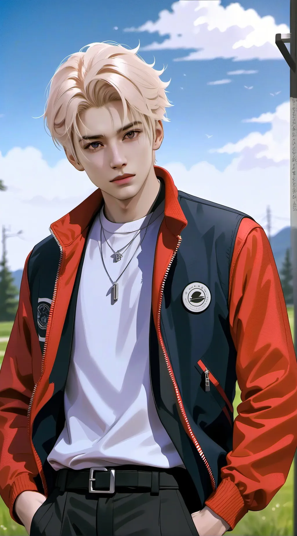 ai character: Stray kids background