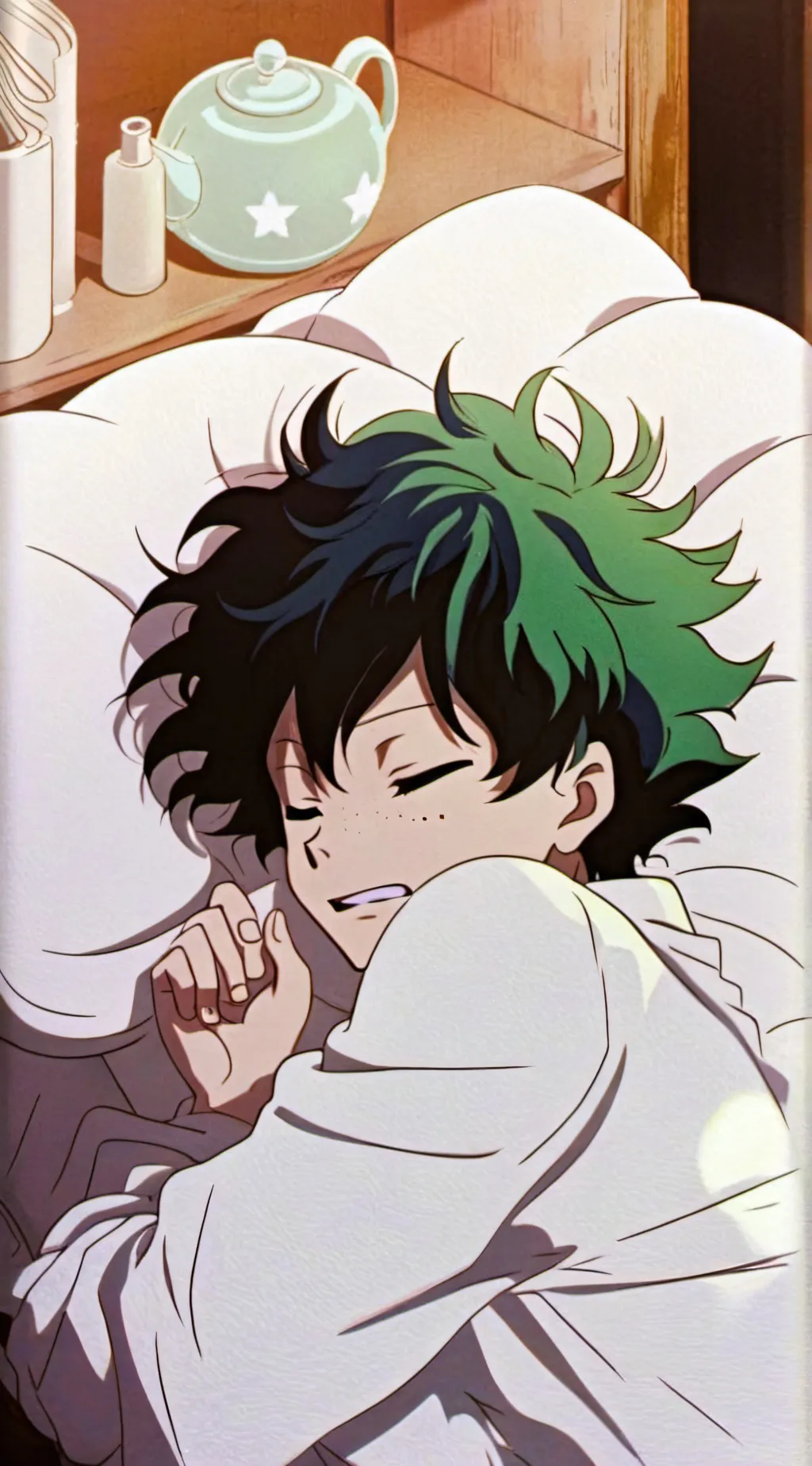 ai character: Izuku Midoriya background