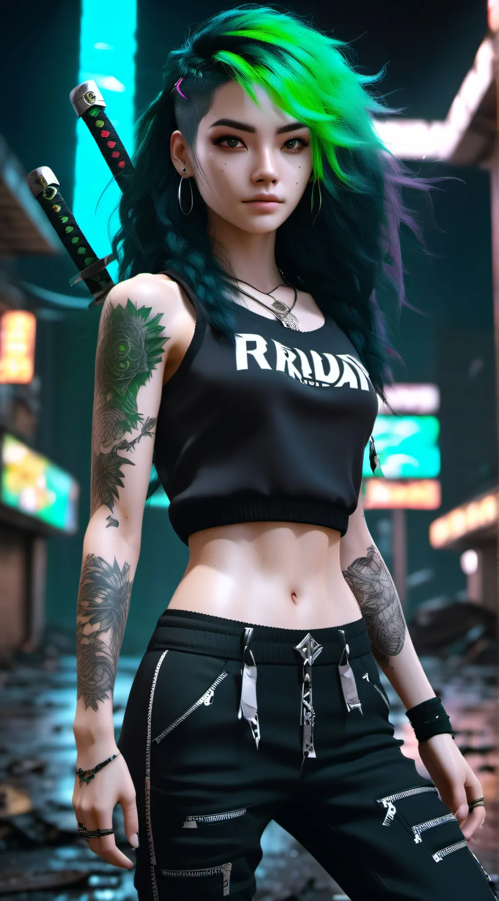 ai character: Chris Garashi background