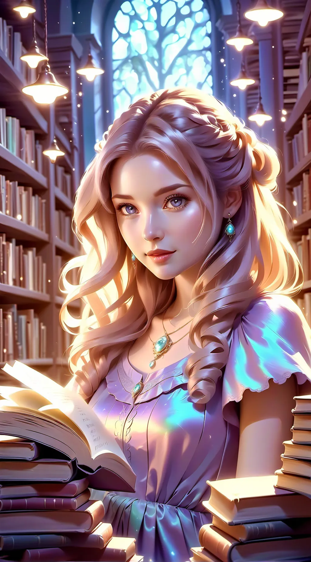 ai character: ann background