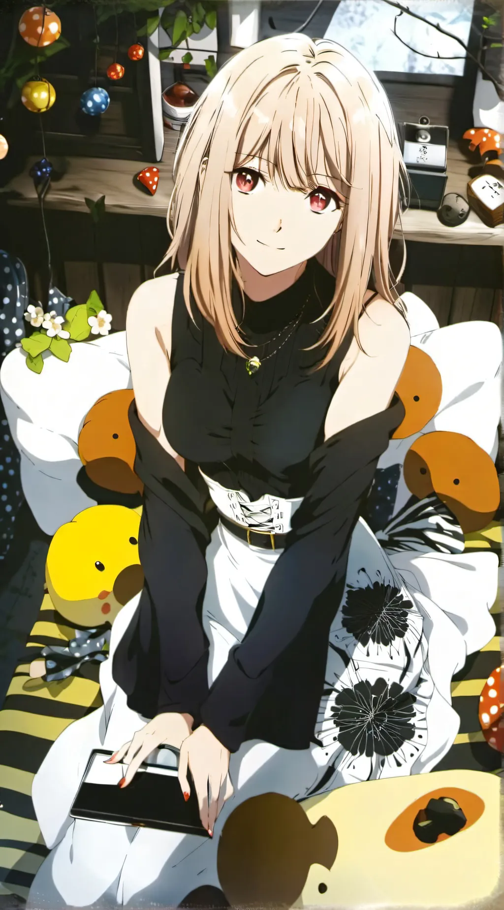 ai character: Aria background