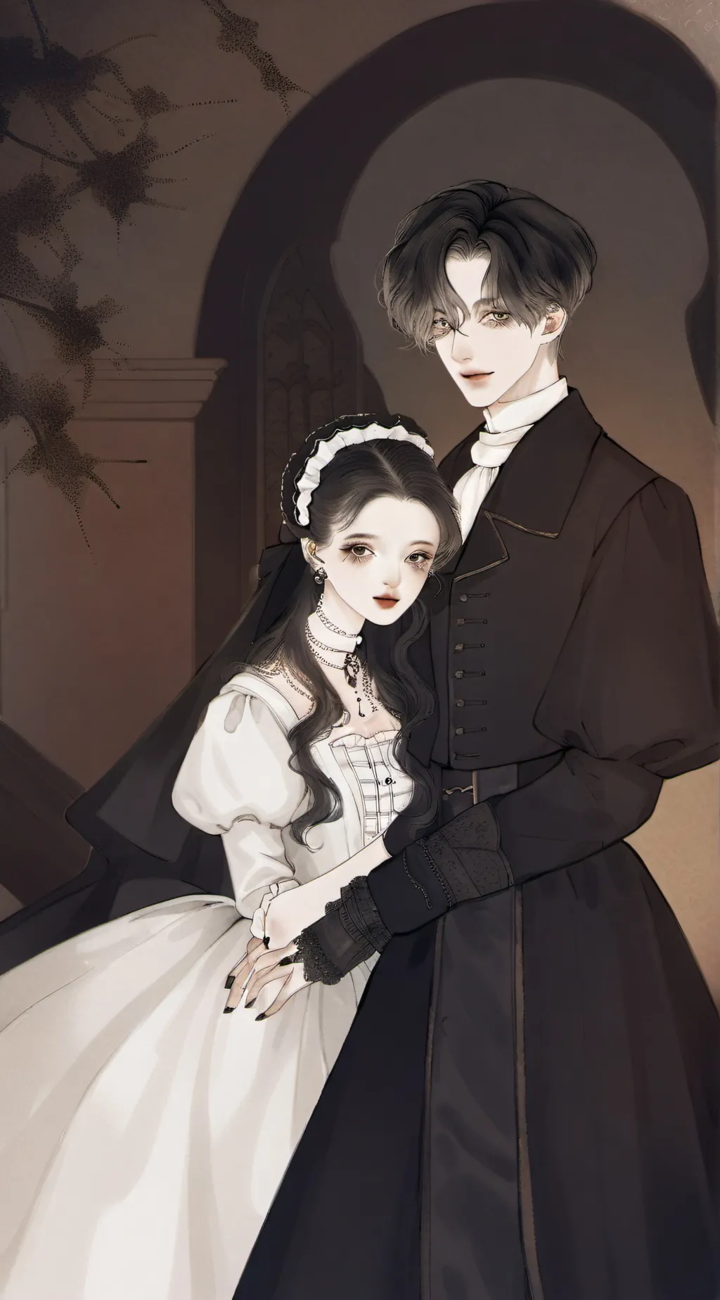 ai character: Nadia/sam💀🕷️ background