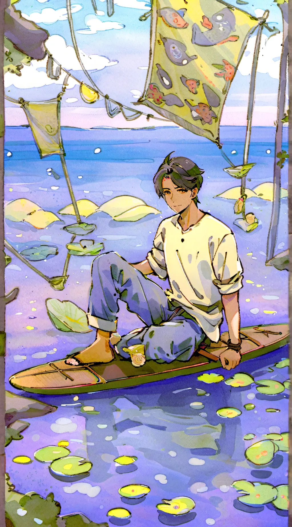 ai character: dad background