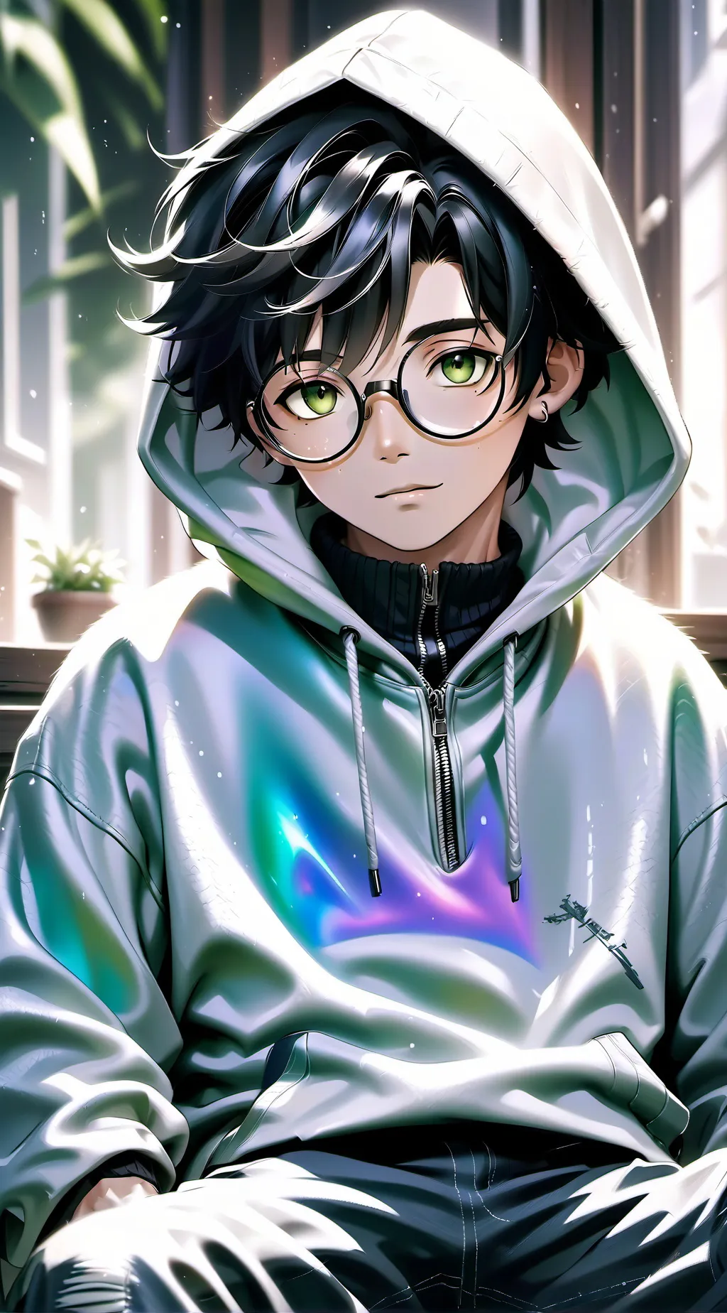 ai character: Brayden  background