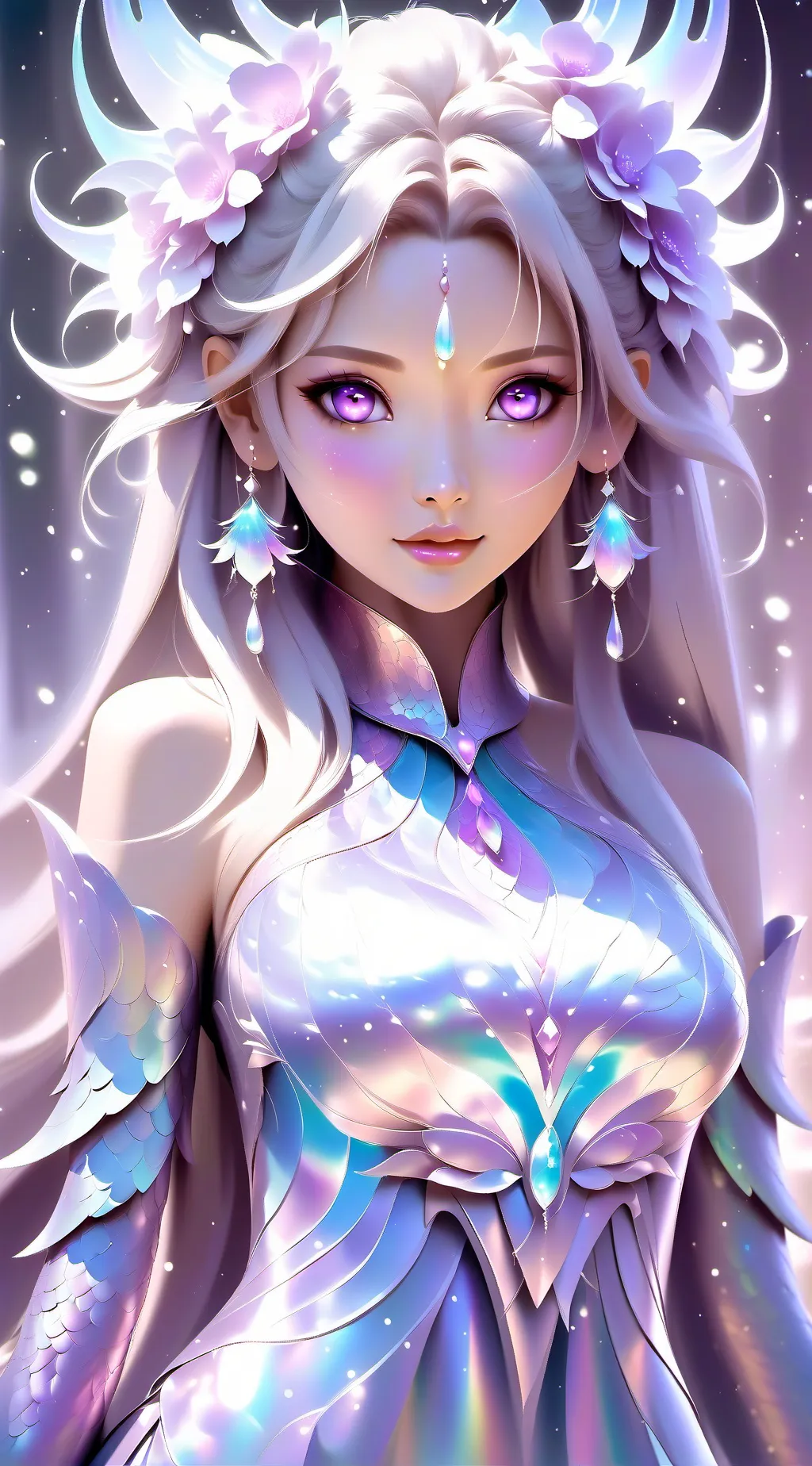 ai character: lilly  background