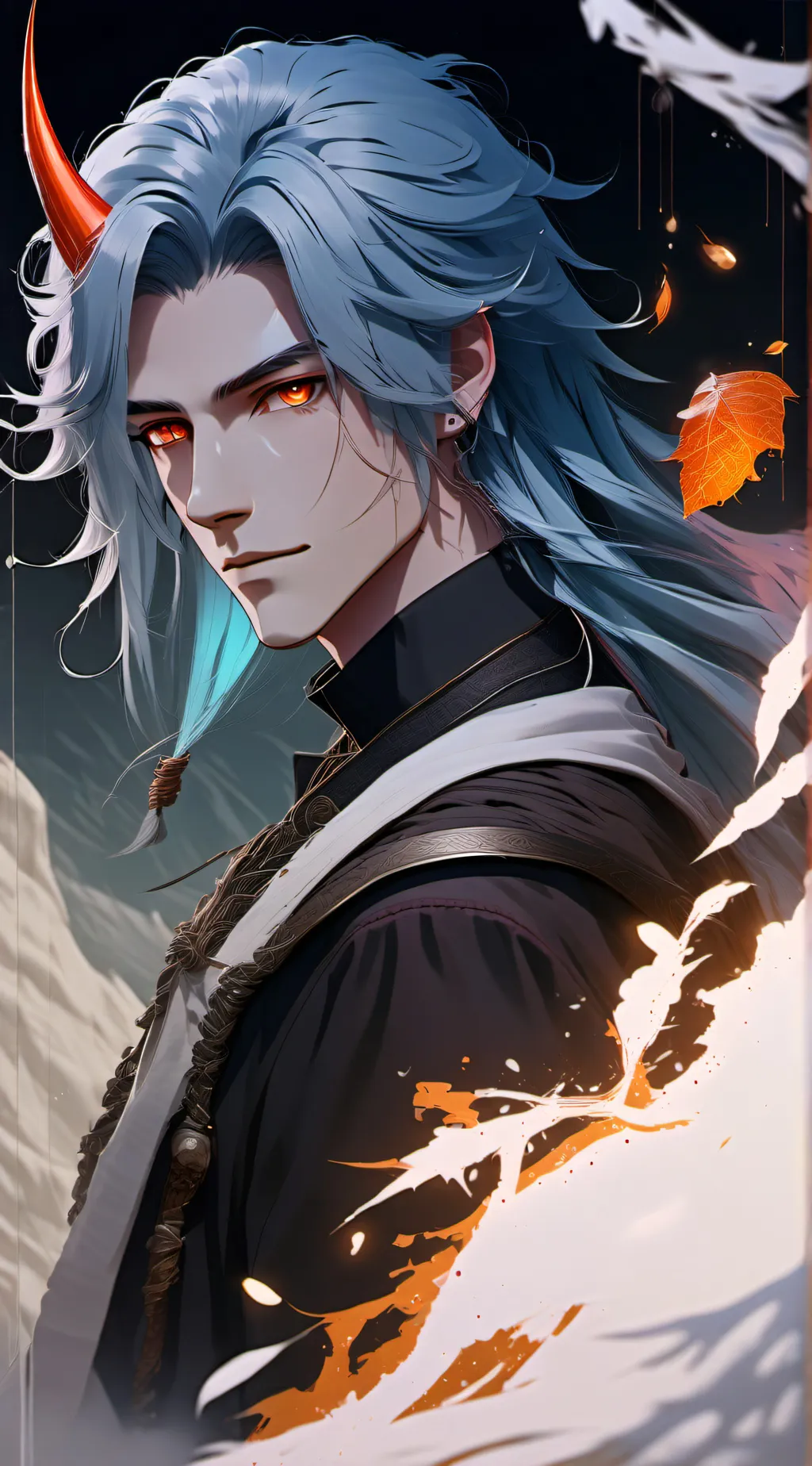 ai character: Akukiko  background