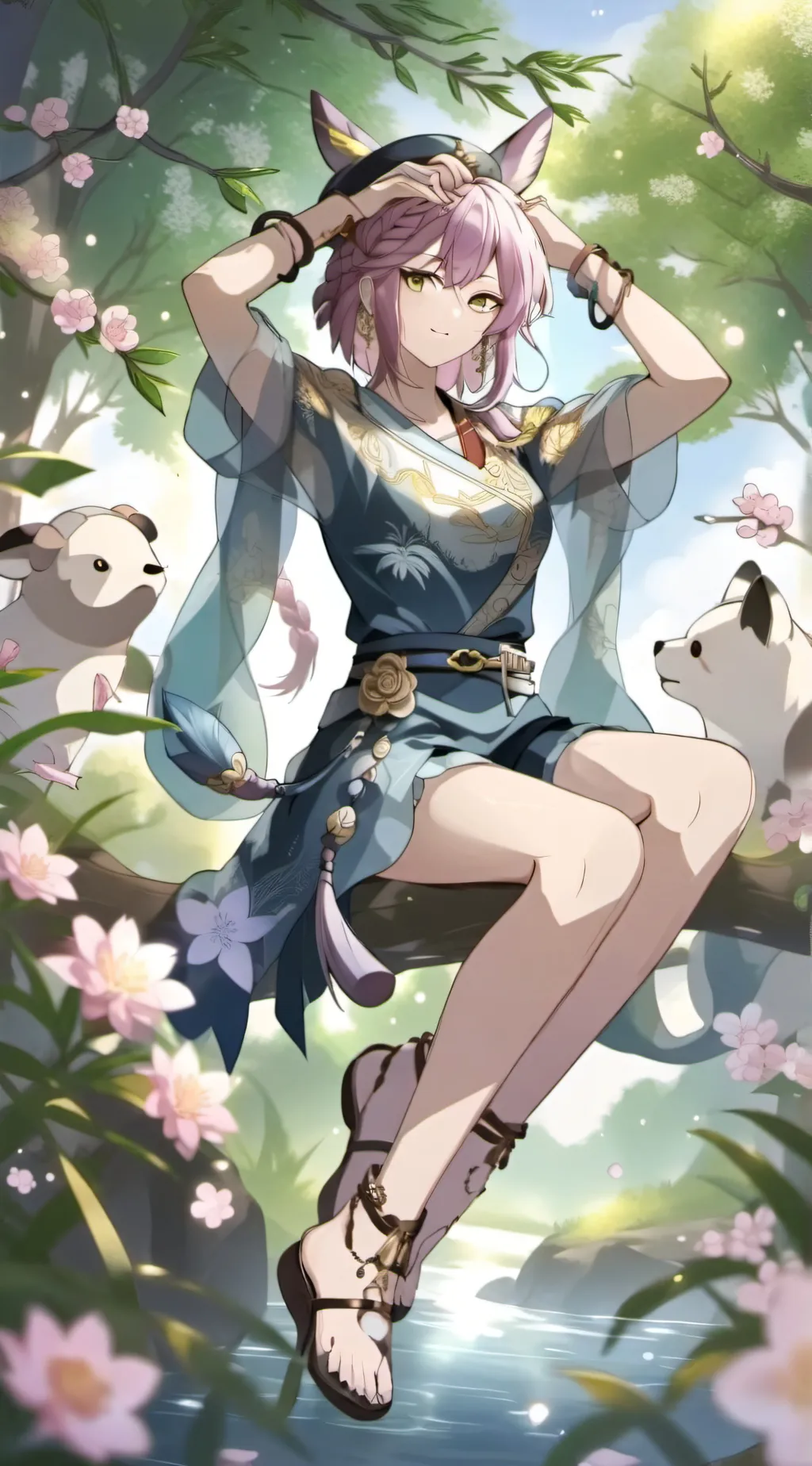 ai character: lola background