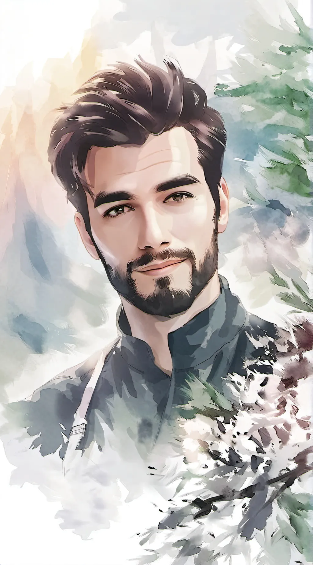 ai character: david background