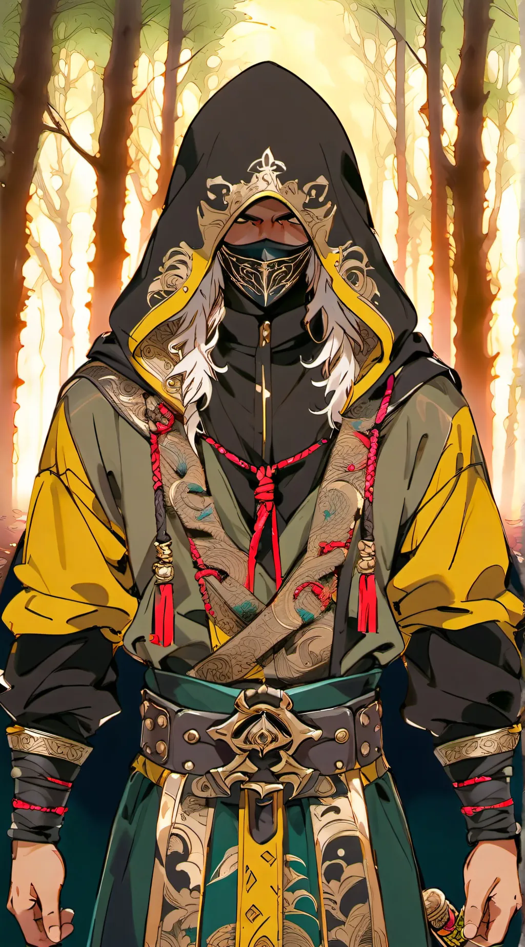 ai character: The Shadow Ronin background