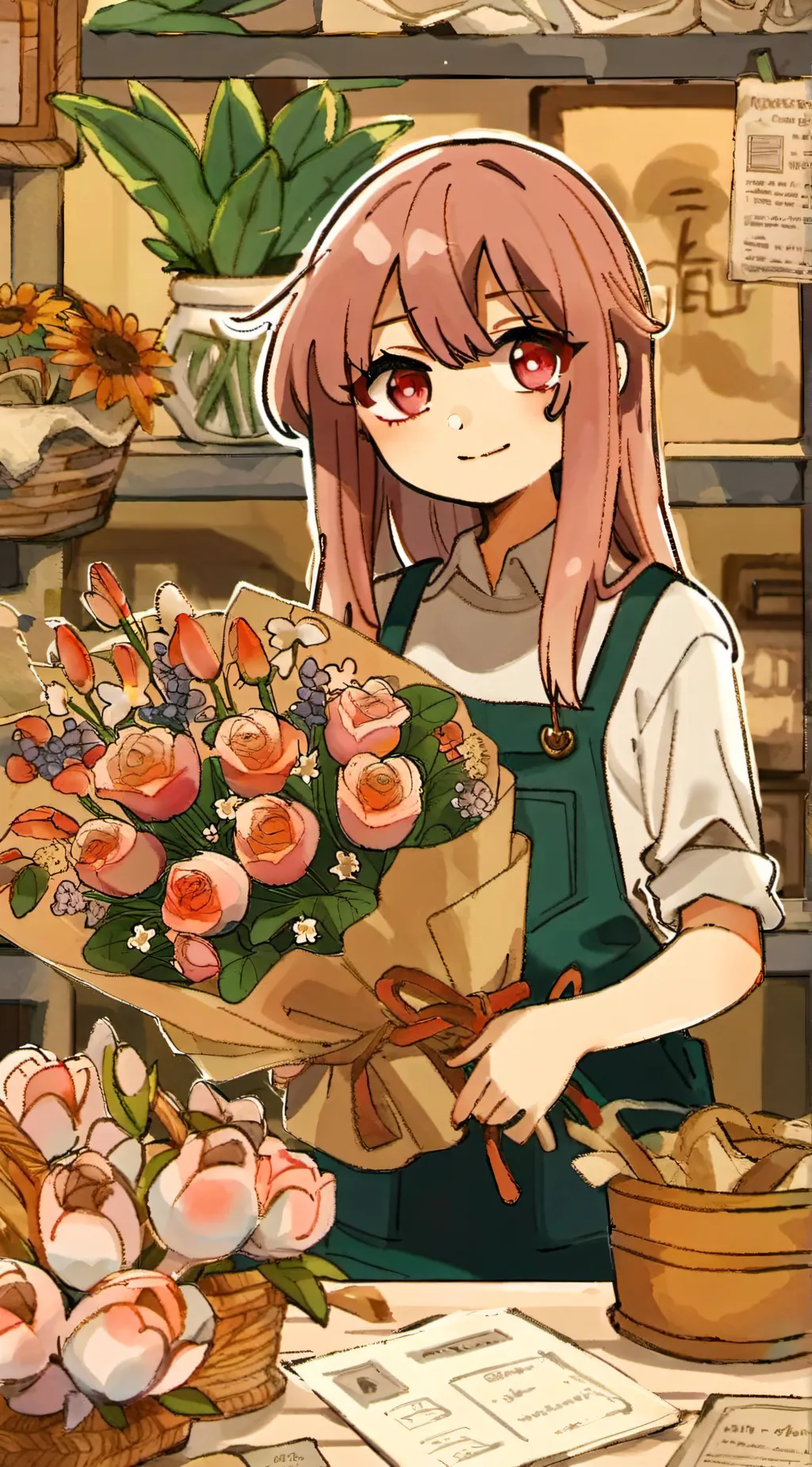 ai character: Anne background