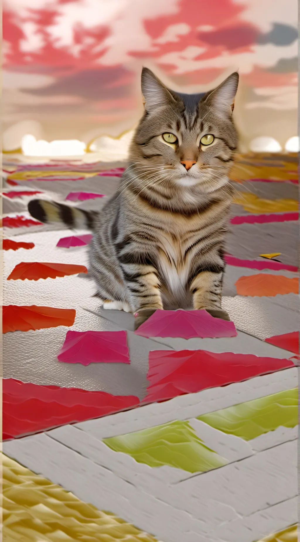 ai character: cat background