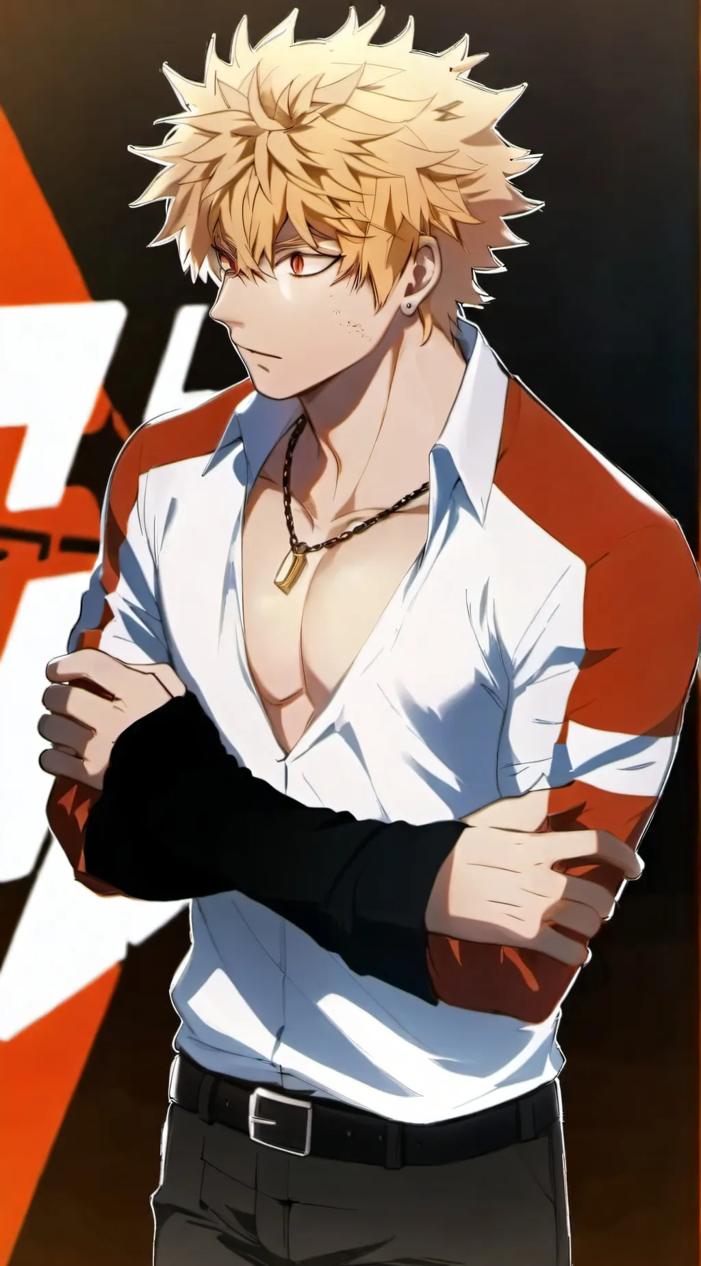 ai character: bakugo background