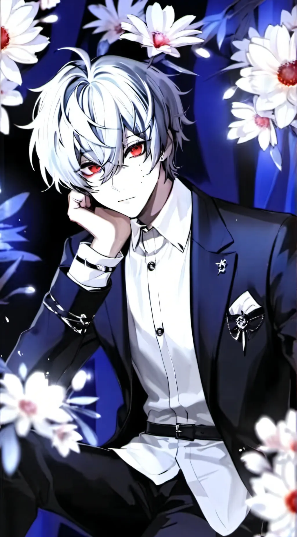 ai character: Cyber background