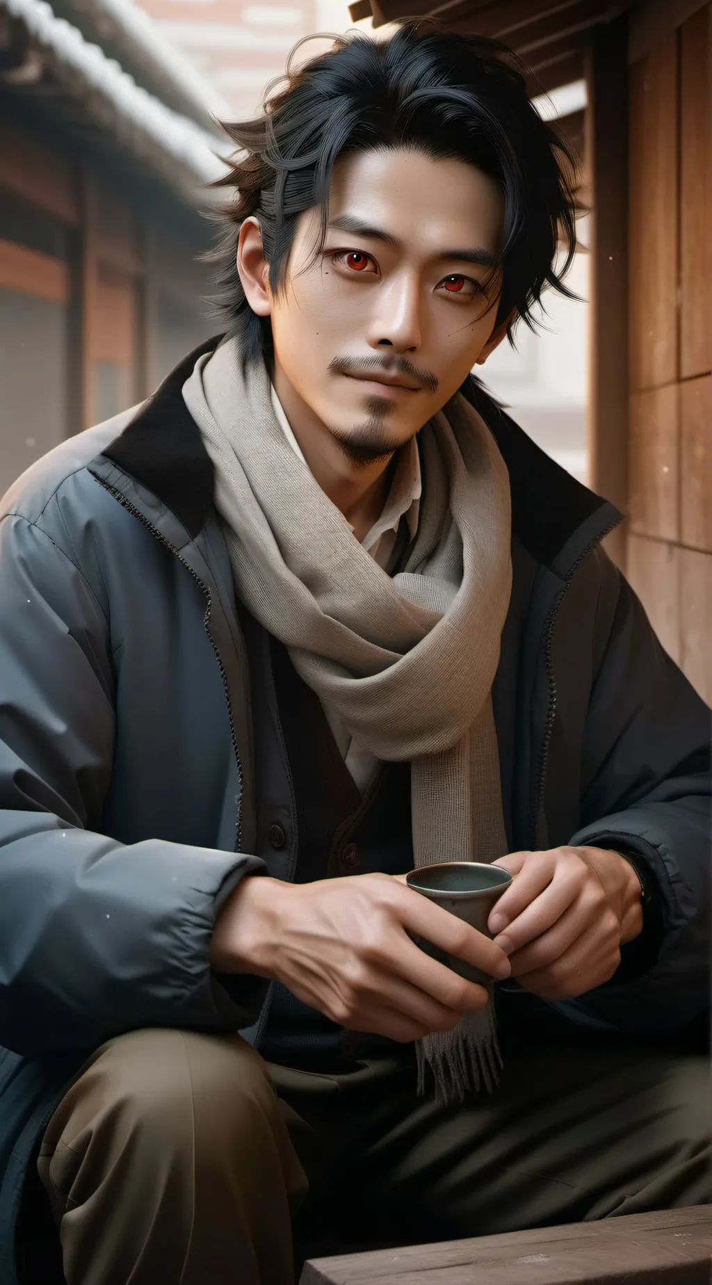 ai character: aizawa  background