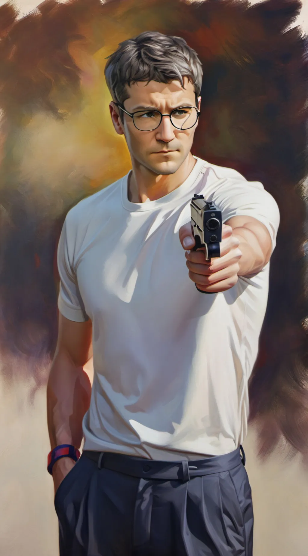 ai character: Yusuf Dikec background