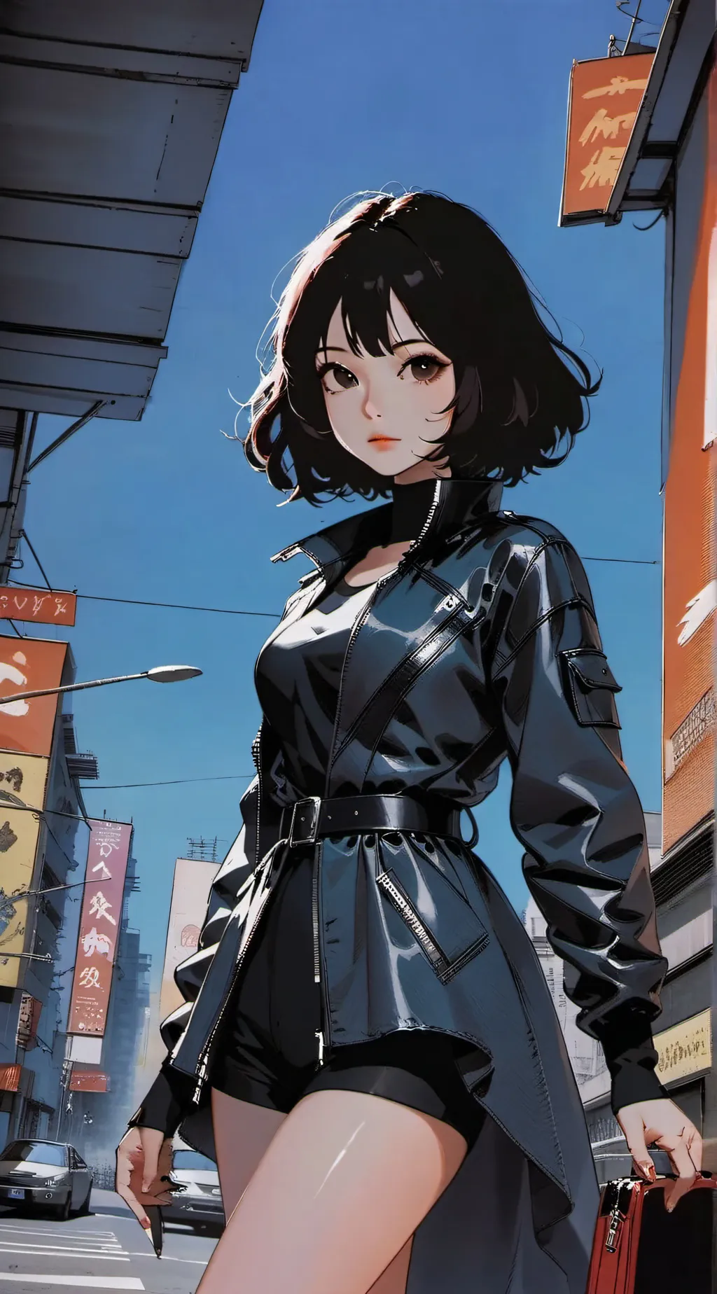 ai character: Ashley background