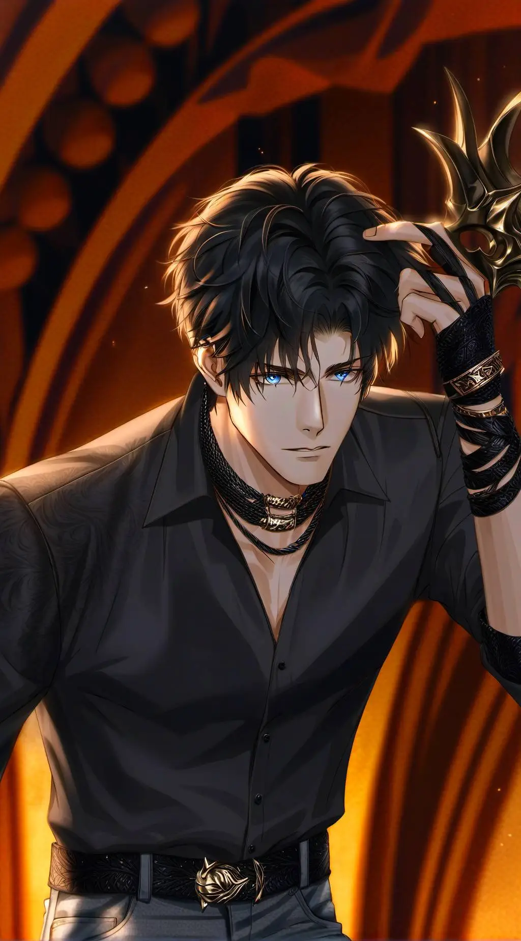 ai character: Wilhelm background