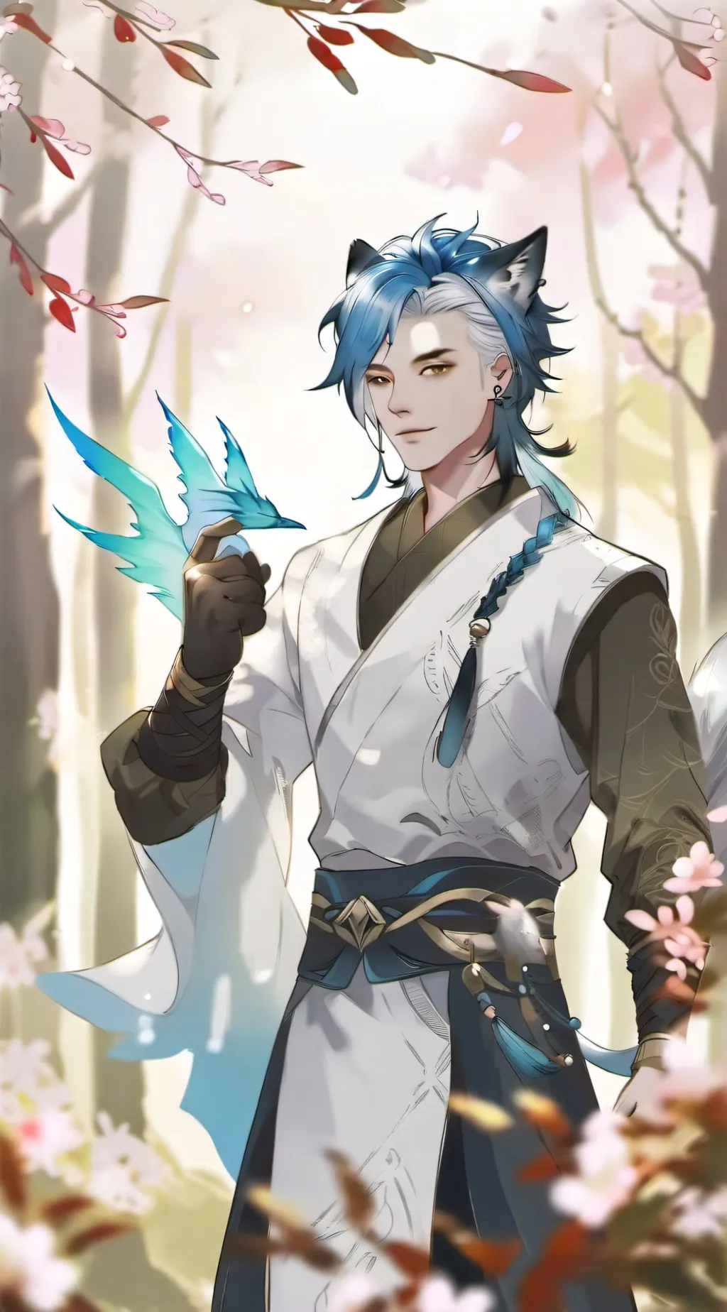 ai character: Jay  background