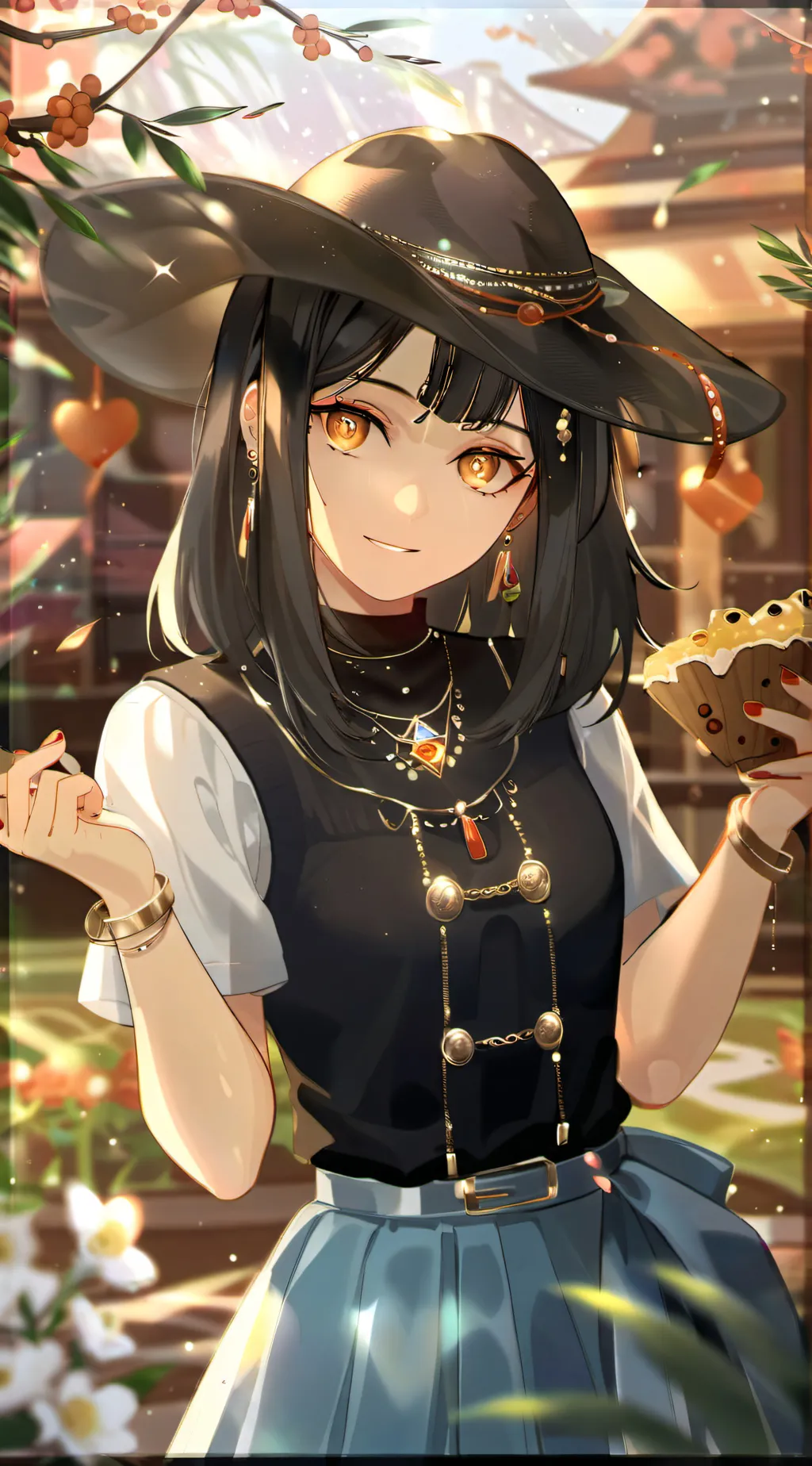 ai character: lily background