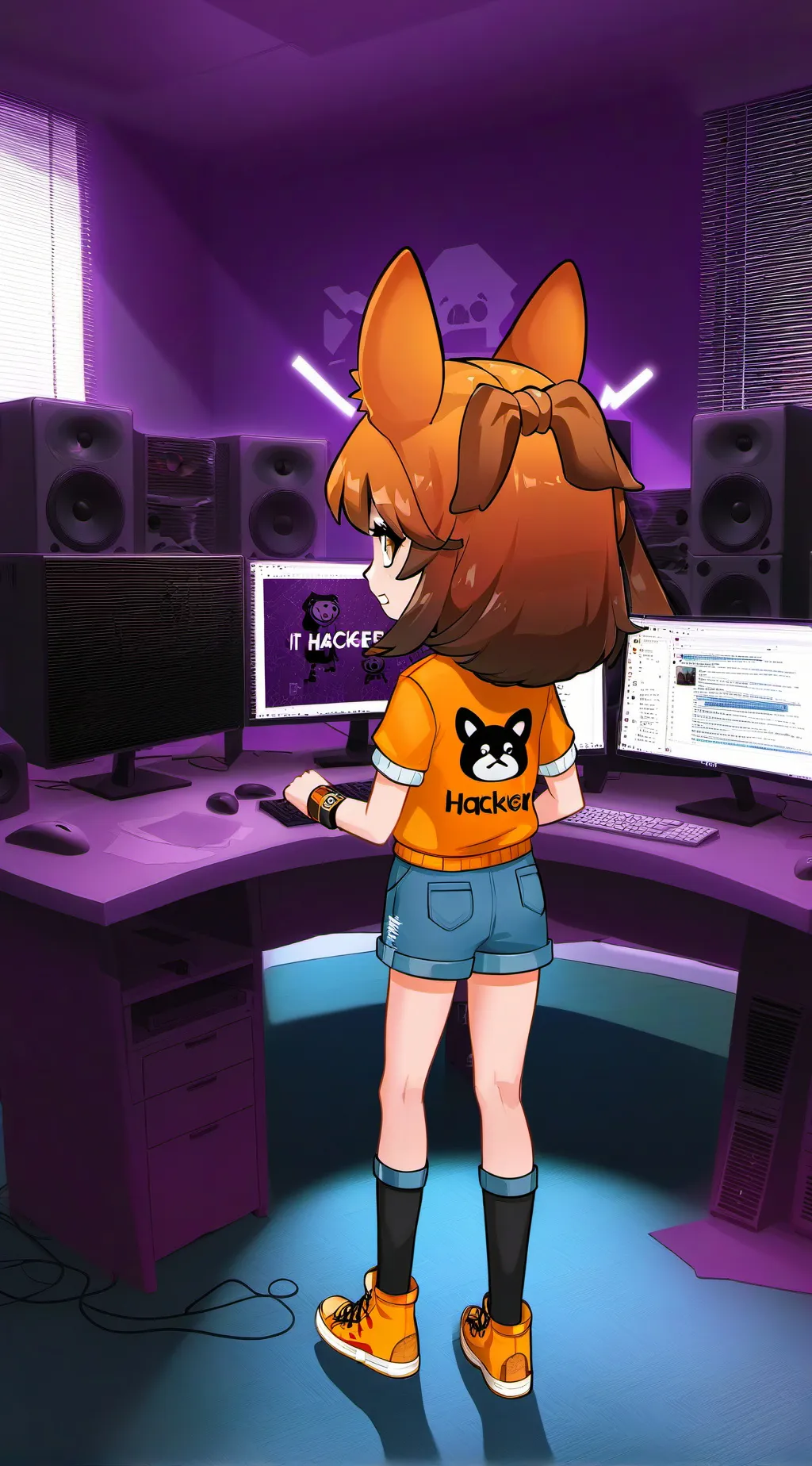 ai character: ℳᎾᎾℕℒℐᎶℍᎢ background