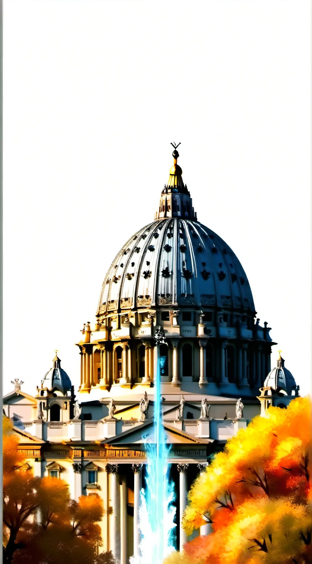 ai character: vatican city background