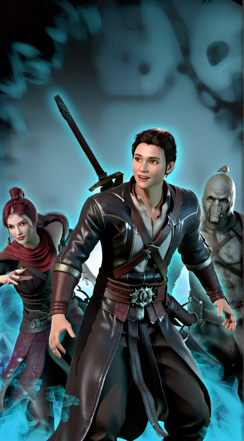 ai character: fun 2 RYime background