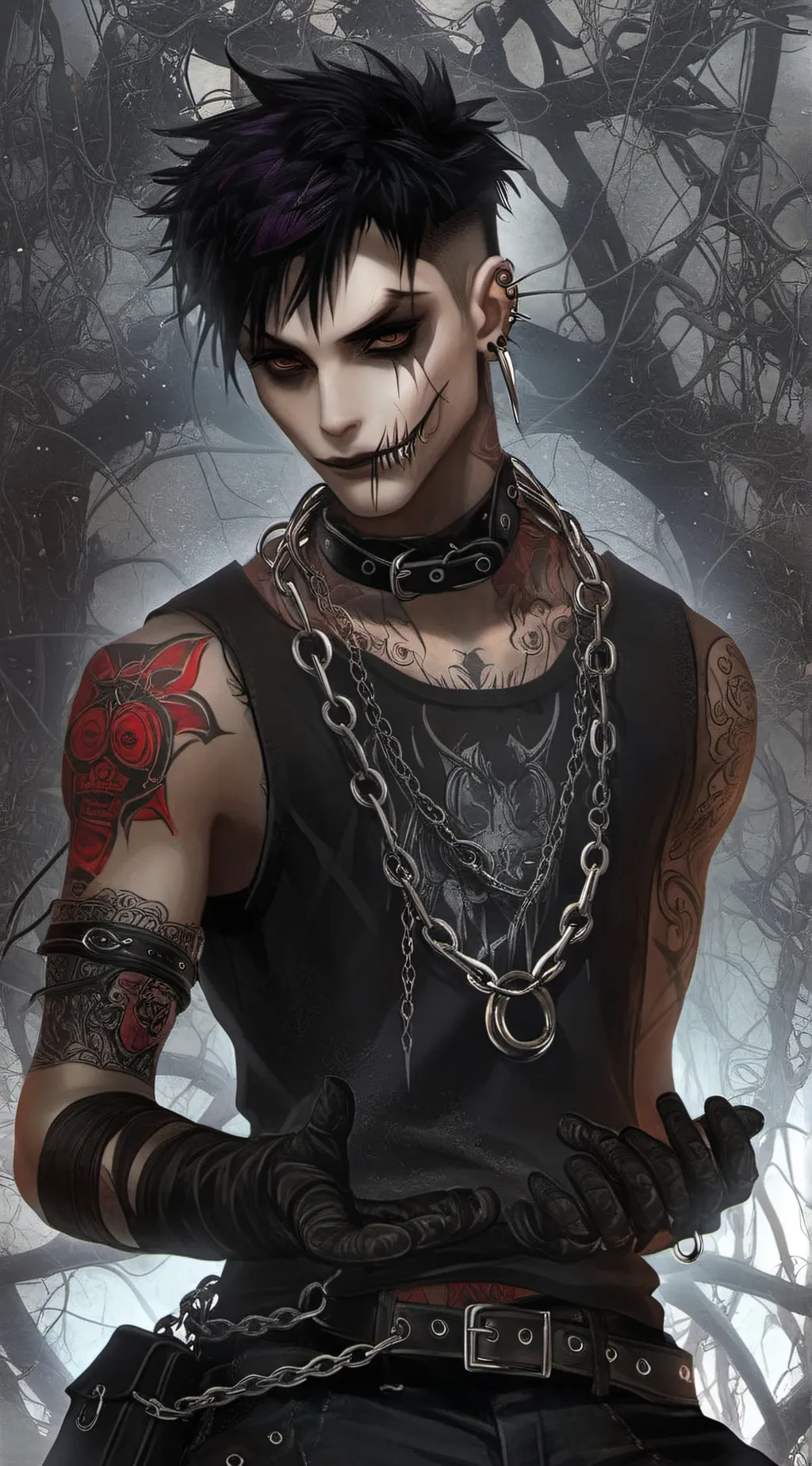 ai character: Jax background